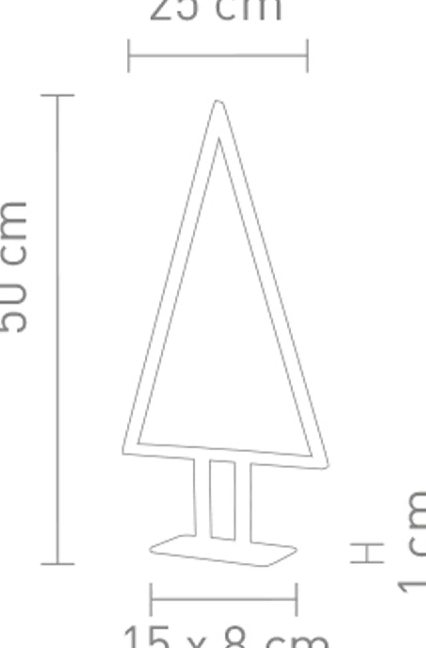 Sompex Designleuchte LED Weihnachtsbaum Pine H 50 cm