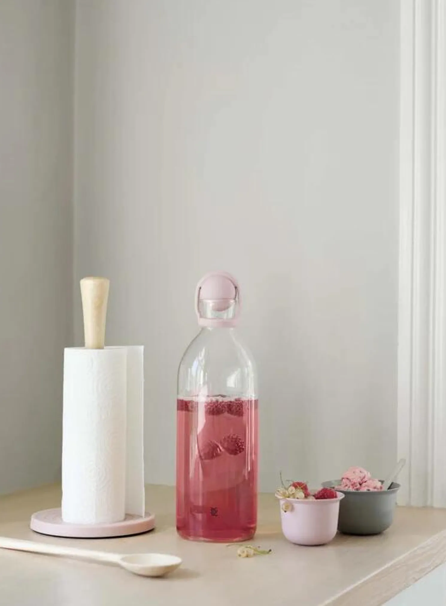 RIG-TIG by Stelton ROLL-IT Küchenrollenhalter 30cm rose