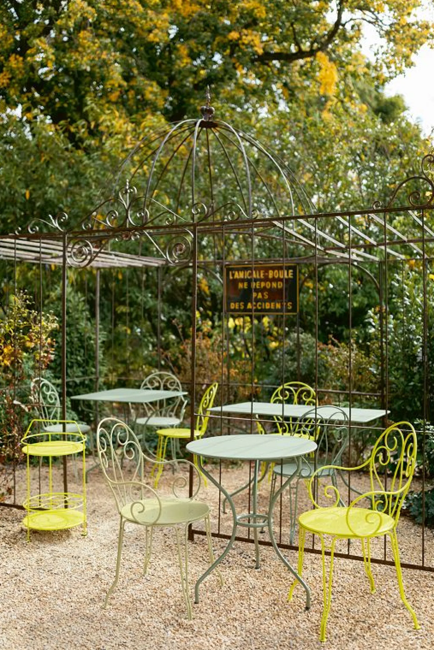 Fermob Montmartre Sessel Gewittergrau