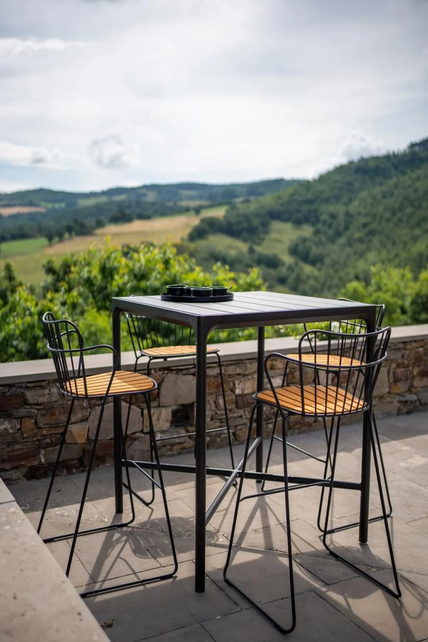 HOUE Outdoor Barhocker PAON pine green