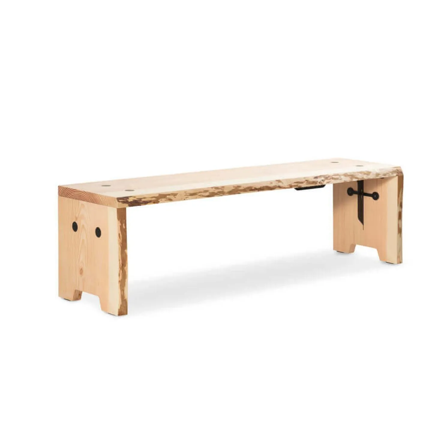 Weltevree Forestry Bench - Bank 160 cm (3 Personen) raw