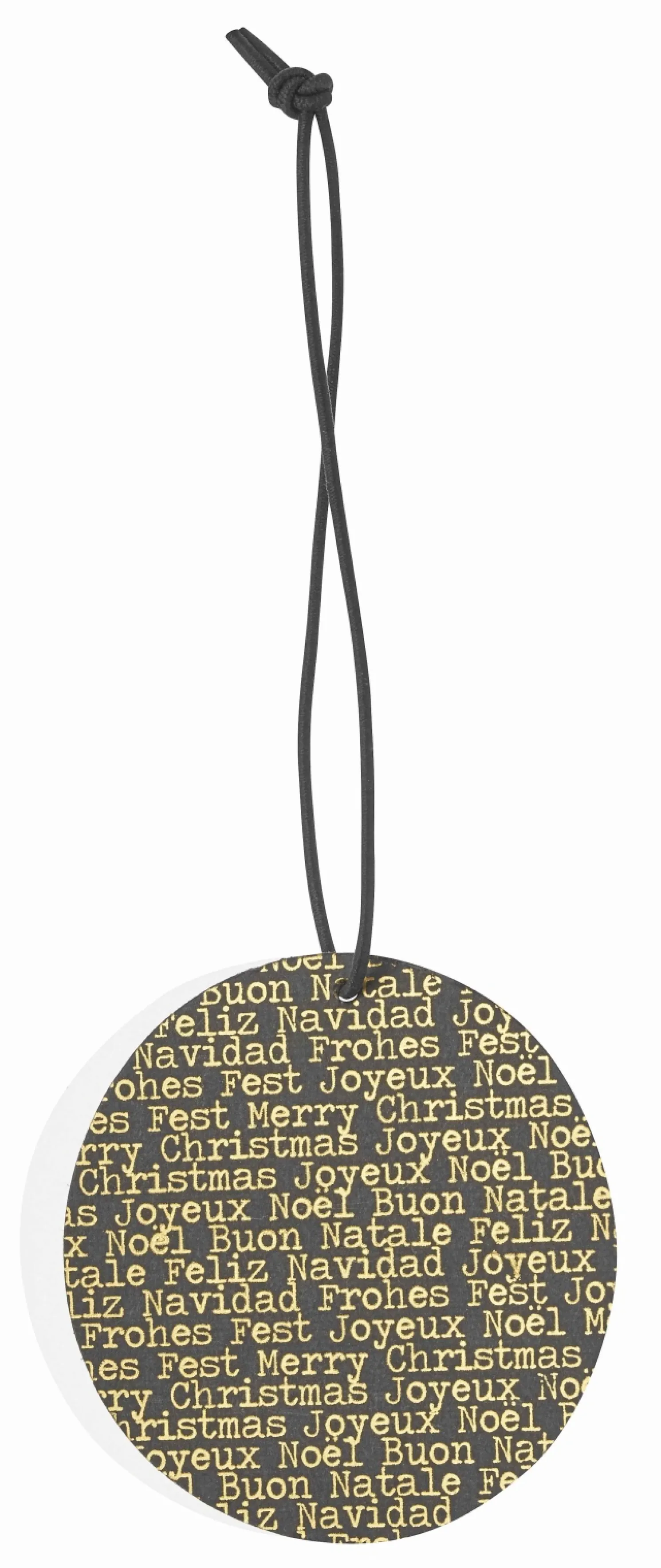 Räder Geschenkeanhänger Schwarz & Gold 3er Set