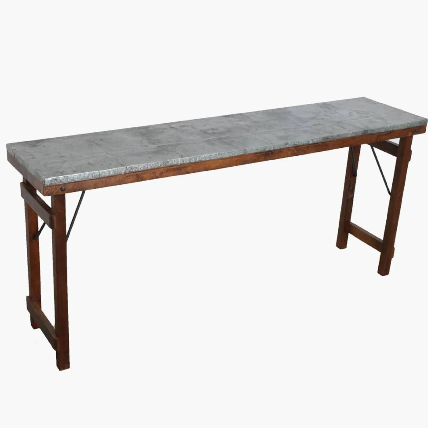 Raw Materials Konsolentisch - Zink 170x40x76 cm