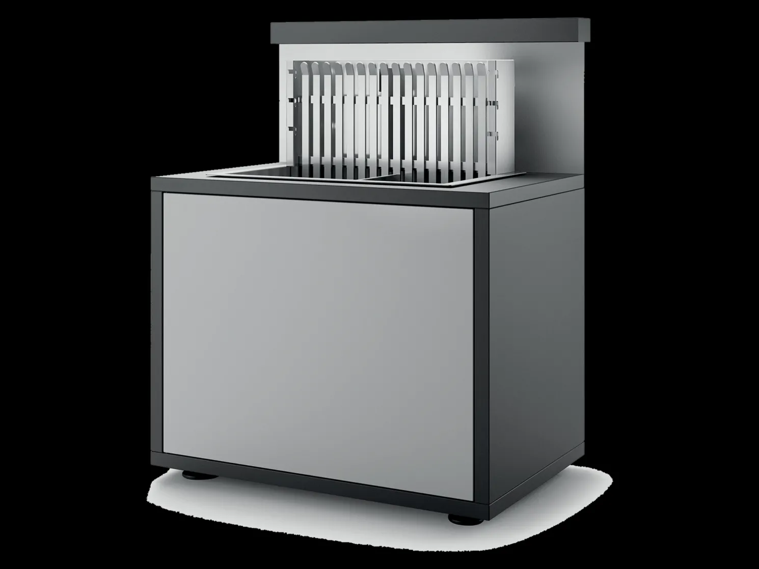 Forge Adour Grillmodul Stahl schwarz / grau, ohne Grill