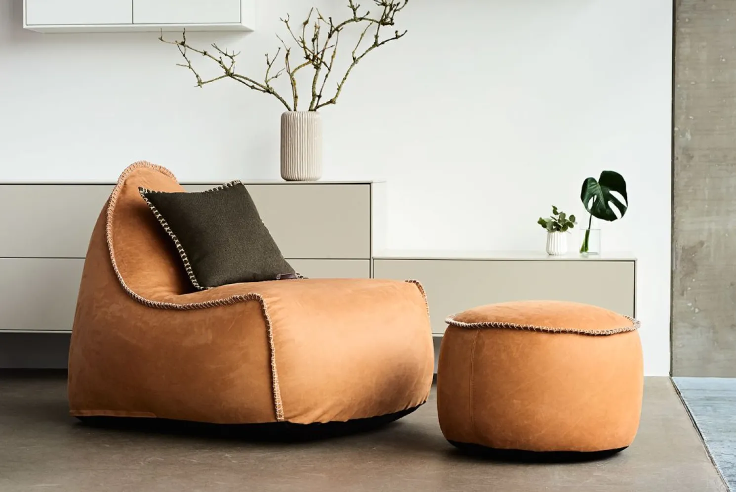 SACKit RETROit Dunes Drum Cognac