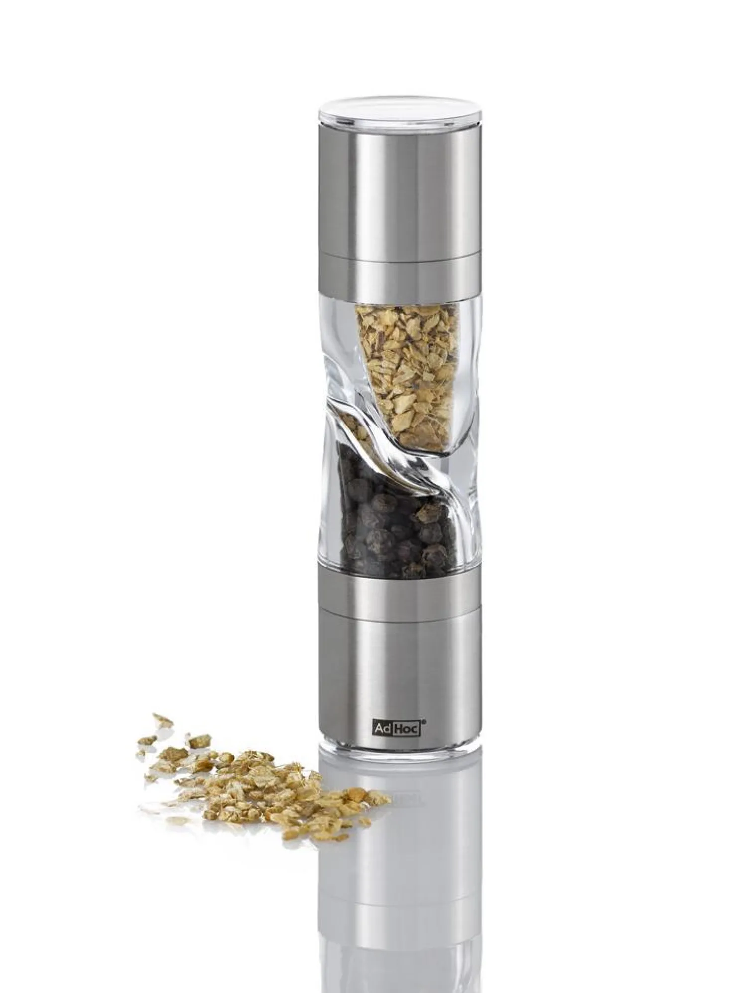 Ad Hoc Gewürzschneider und Mühle DUOSPICE D 3,8 cm ; H 15 cm