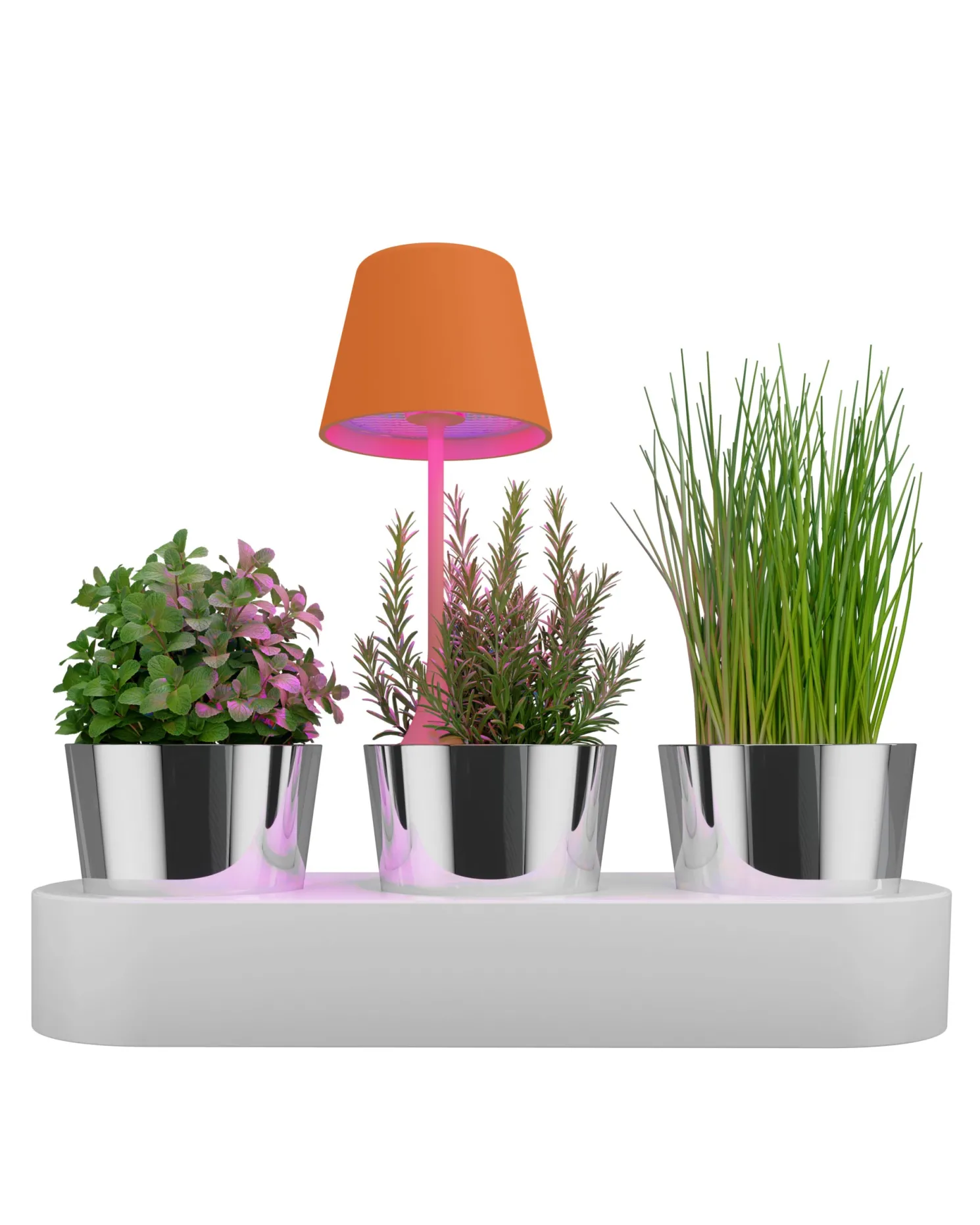 Sompex PEEKY Akku-Tischleute - Plant-Growing-Light orange