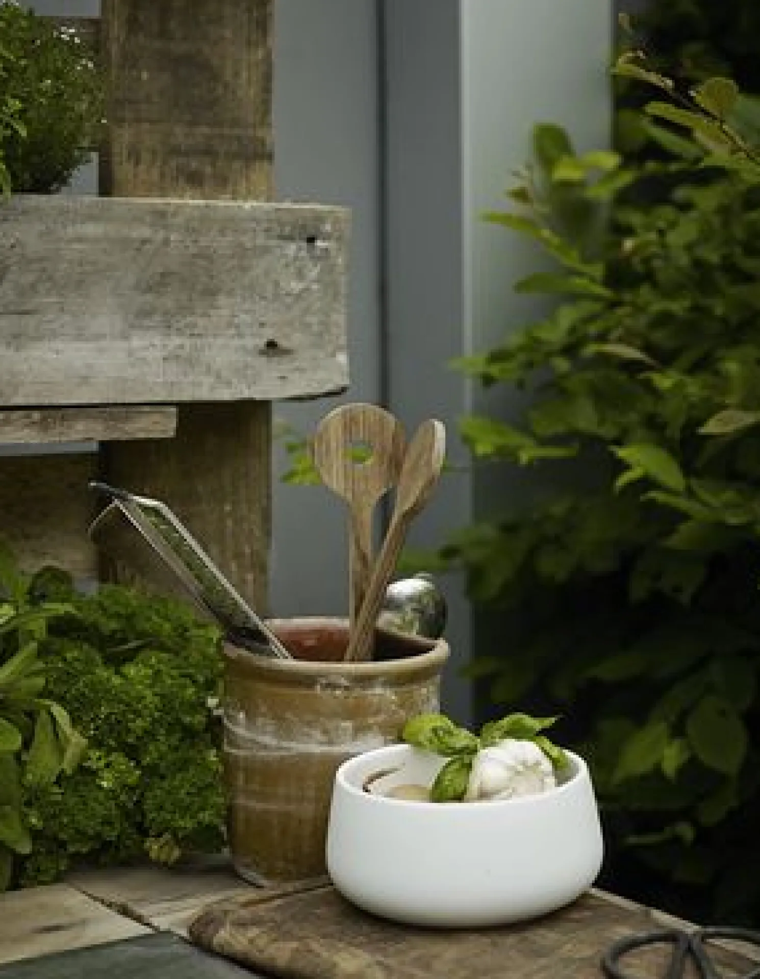 Skagerak Salatbesteck Teak