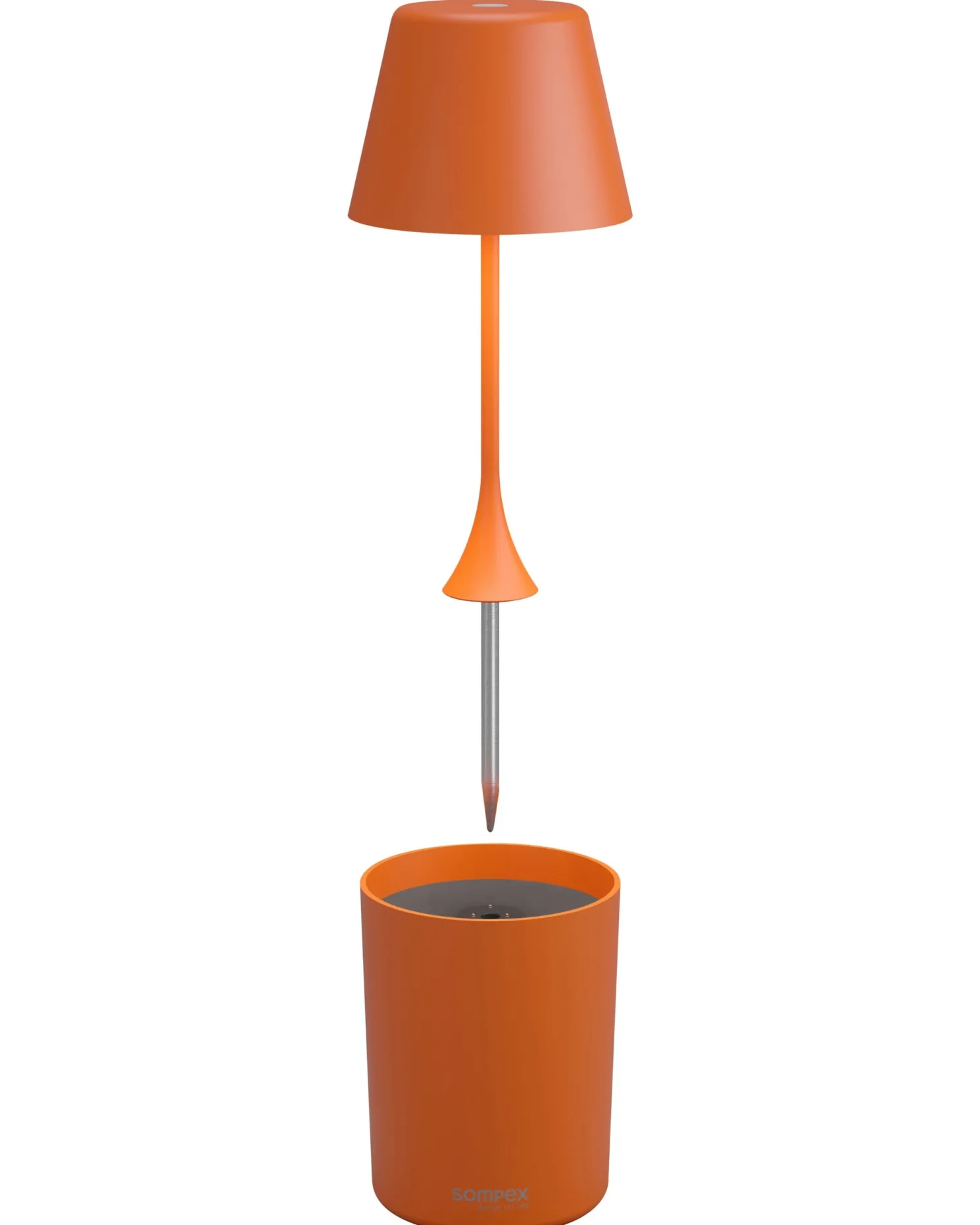 Sompex PEEKY Akku-Tischleute - Plant-Growing-Light orange
