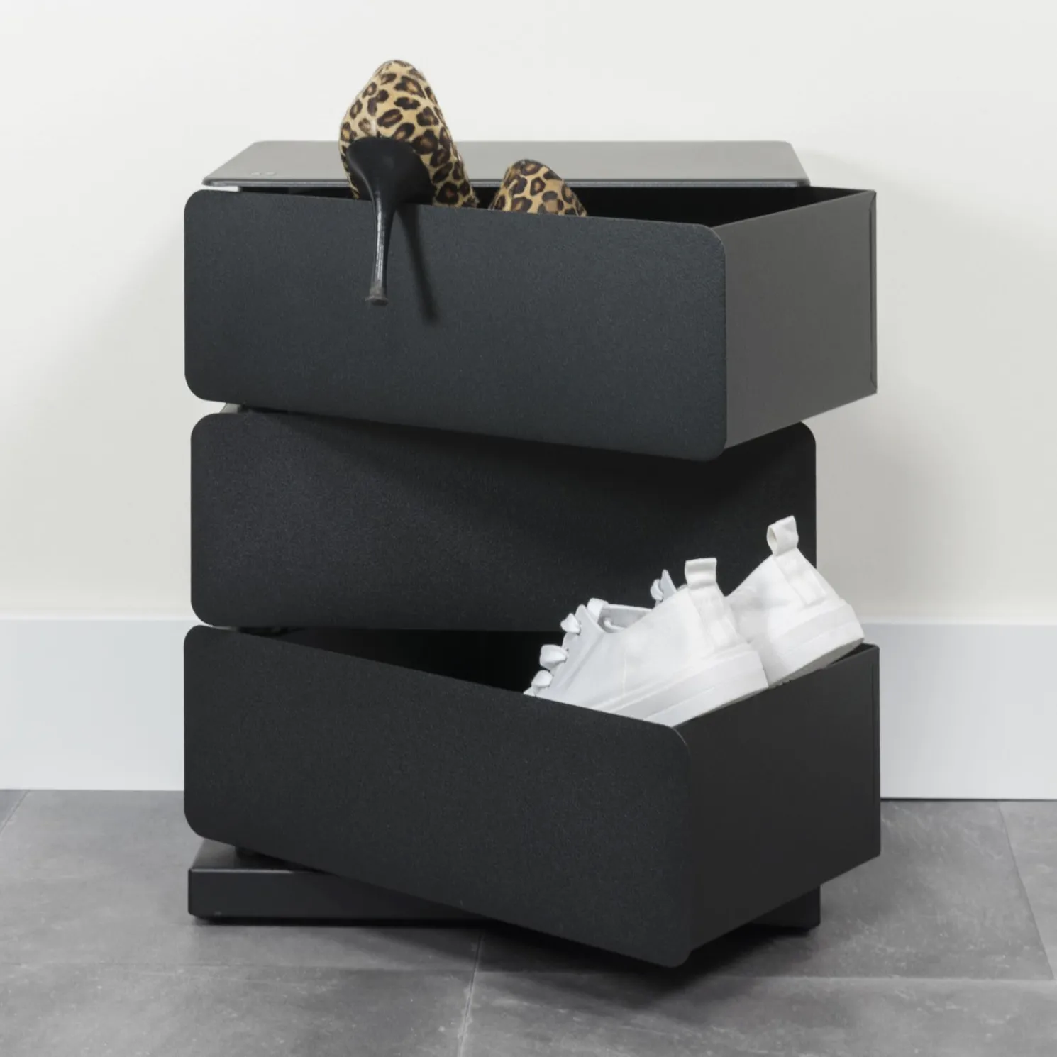 Spinder Design Joey 3 Kommode - schwarz