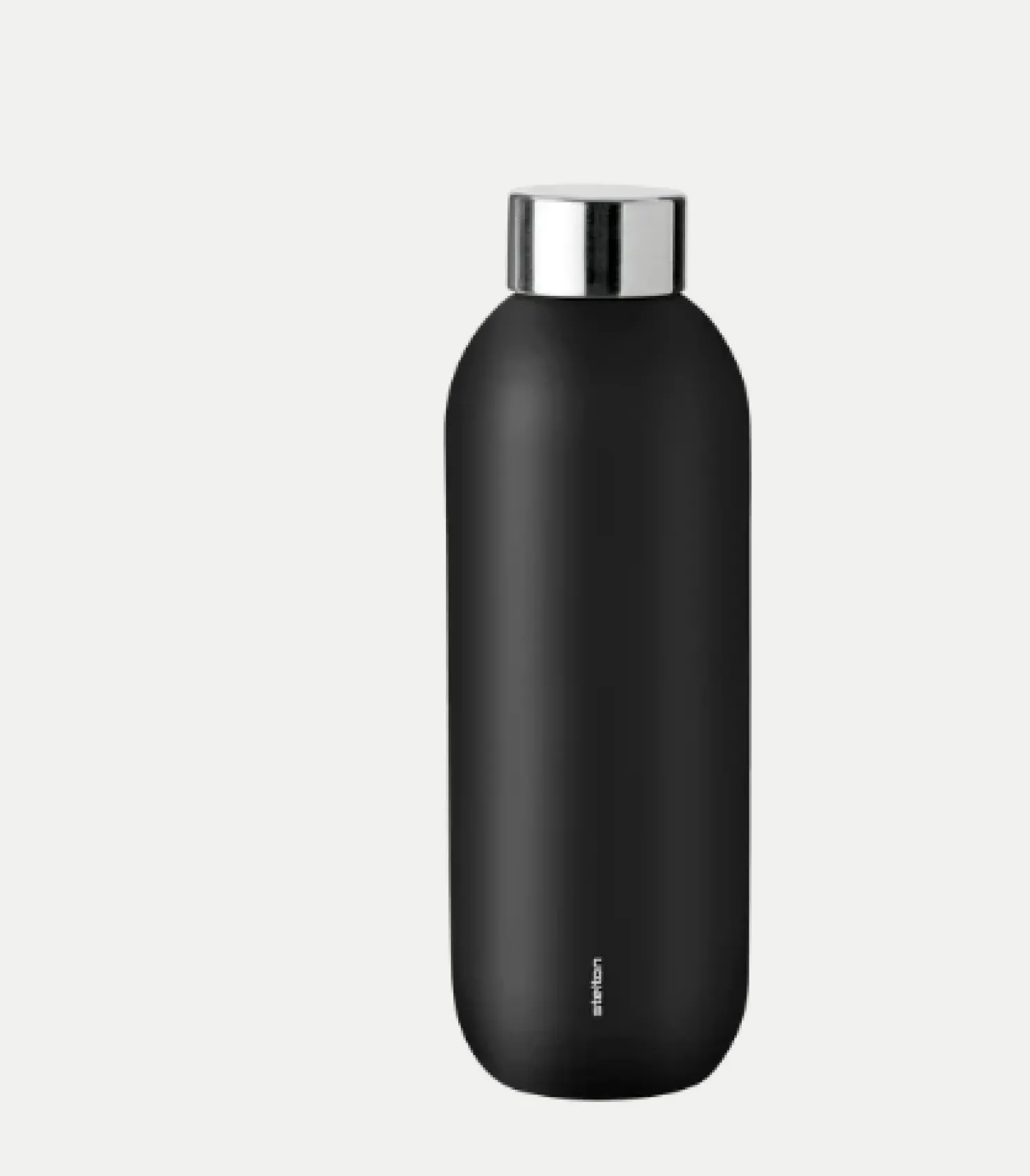 Stelton Keep Cool - Trinkflasche 0,6 L schwarz