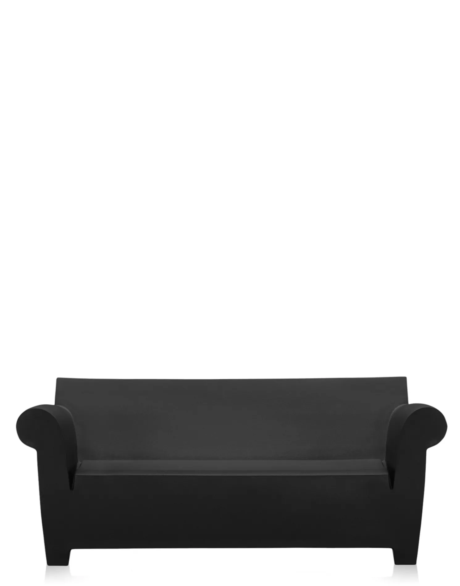 Kartell Bubble Club Outdoorsofa schwarz