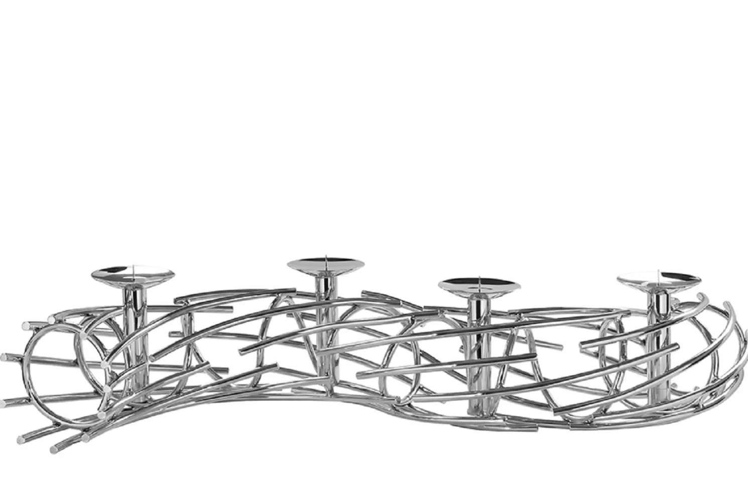 Fink CORONA Adventsleuchter länglich 4-flammig