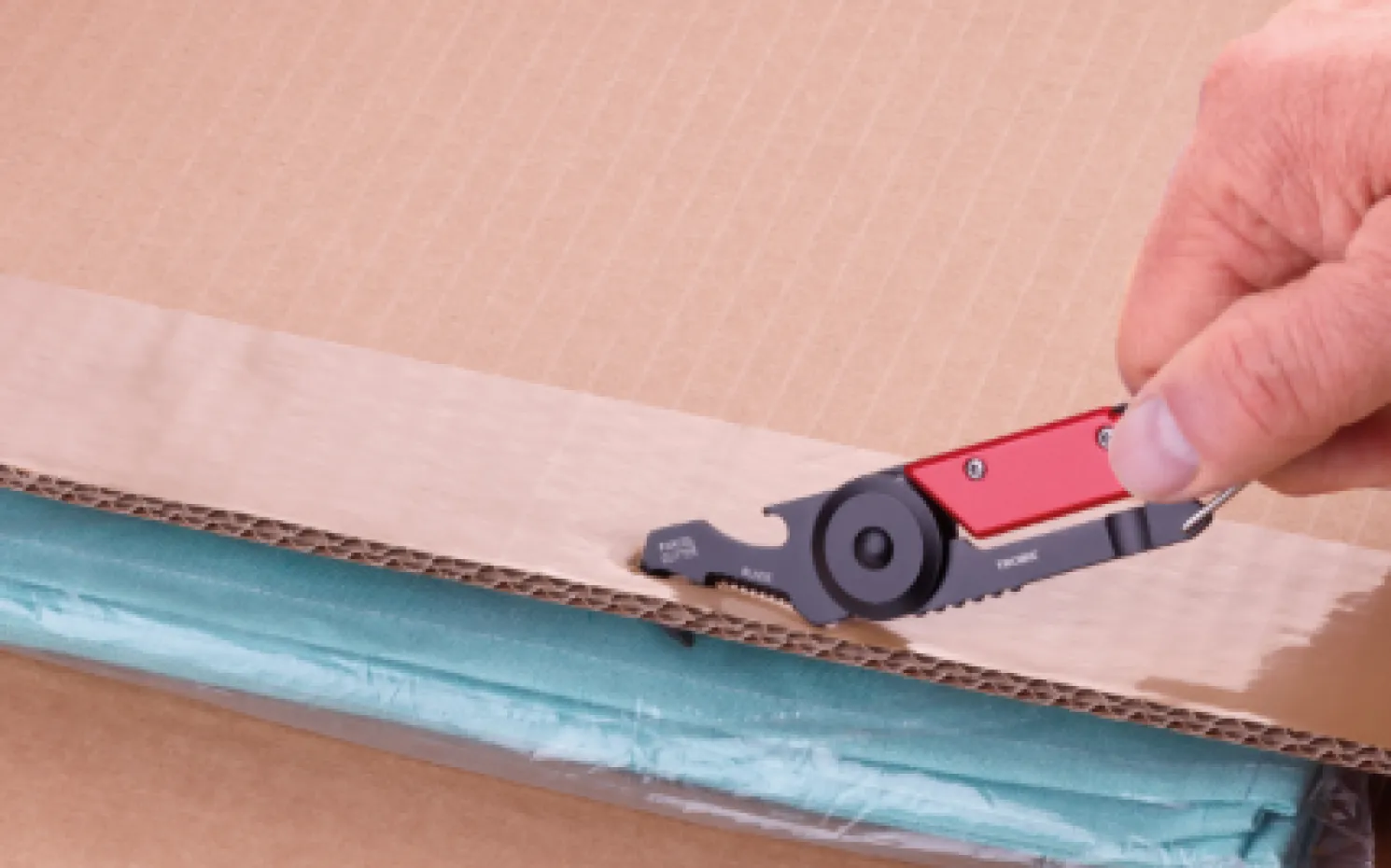 TROIKA EGON-Multifunktionstool (5 Funktionen) titanfarben