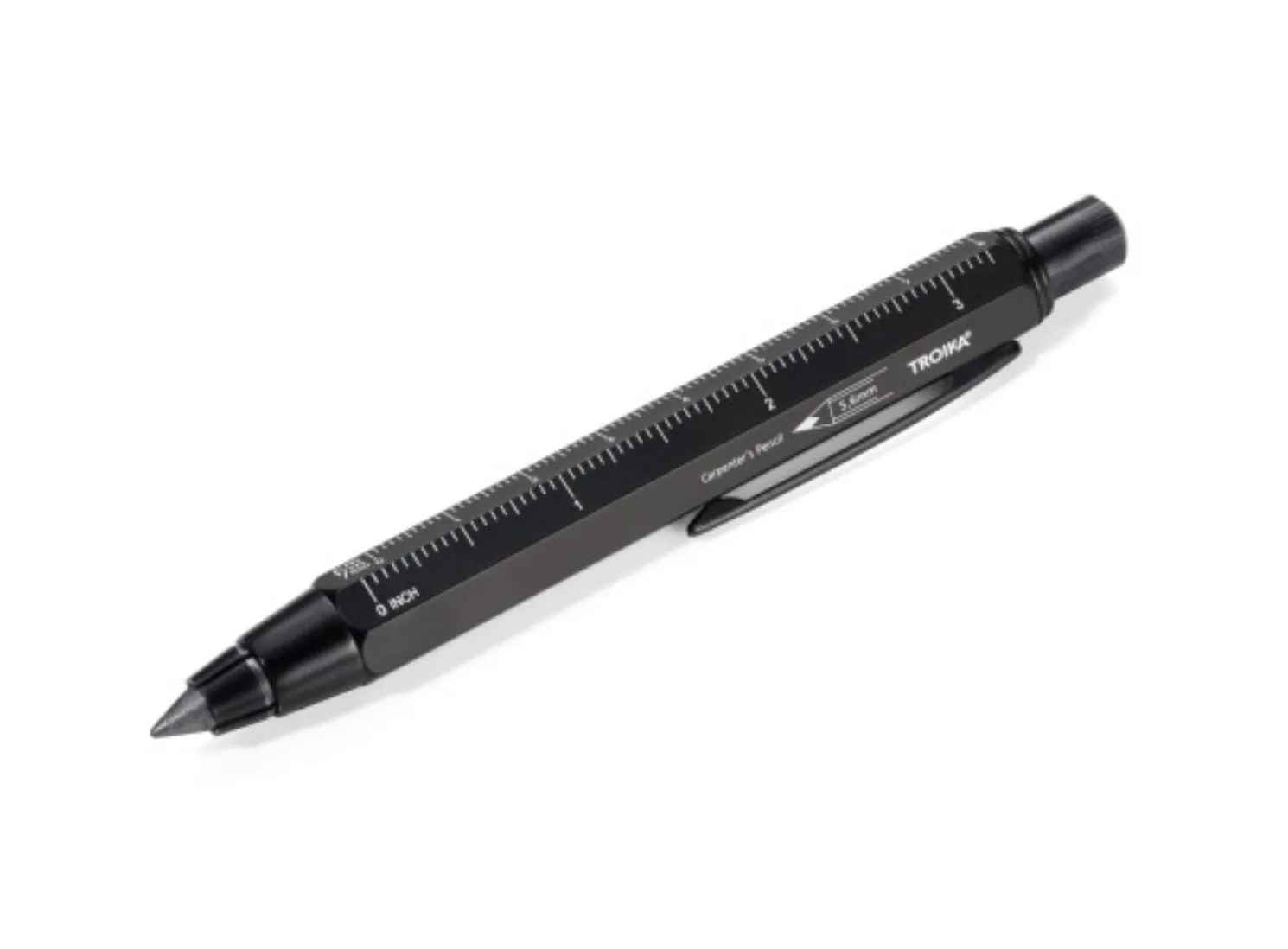 TROIKA Zimmermannbleistift schwarz