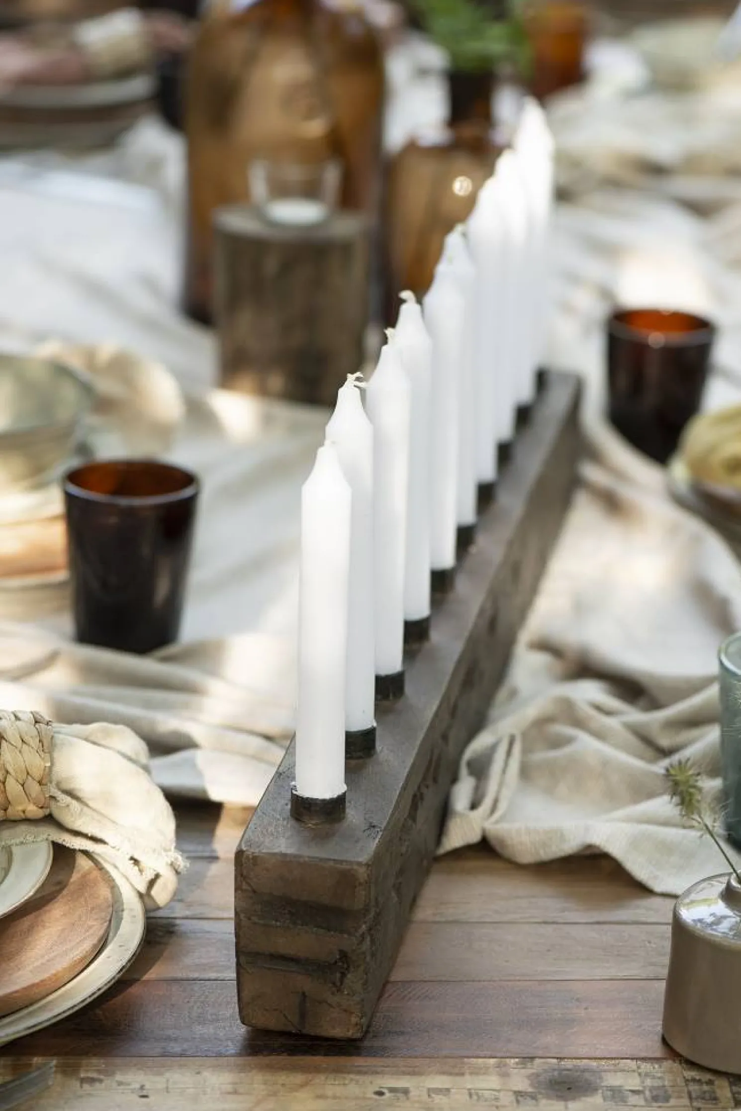 IB laursen Kerzenhalter für 10 Stabkerzen Unikat