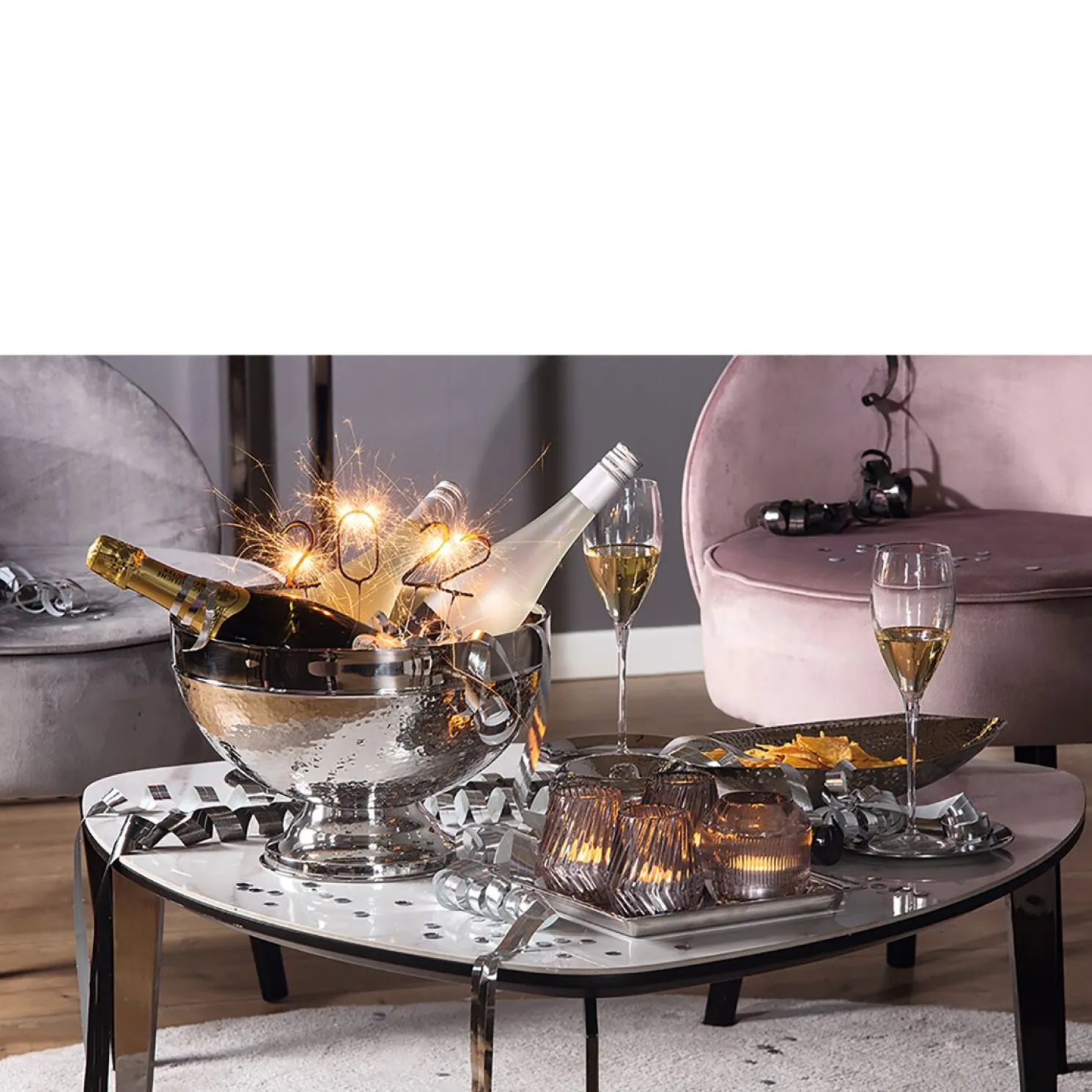 Fink Nassau Punchbowl - Hammerschlagstruktur