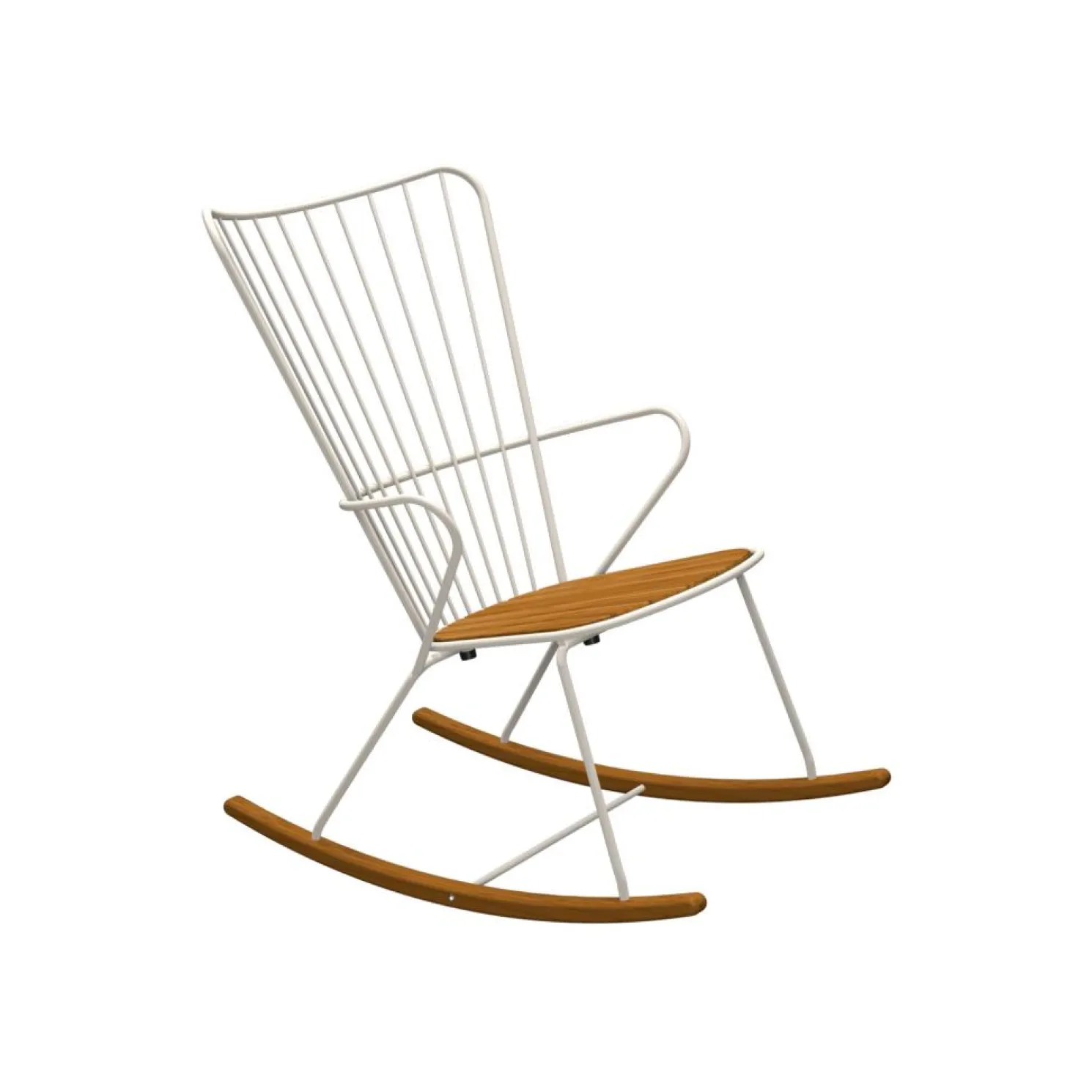 HOUE Outdoor Schaukelstuhl PAON - Outdoor Rocking Chair weiß
