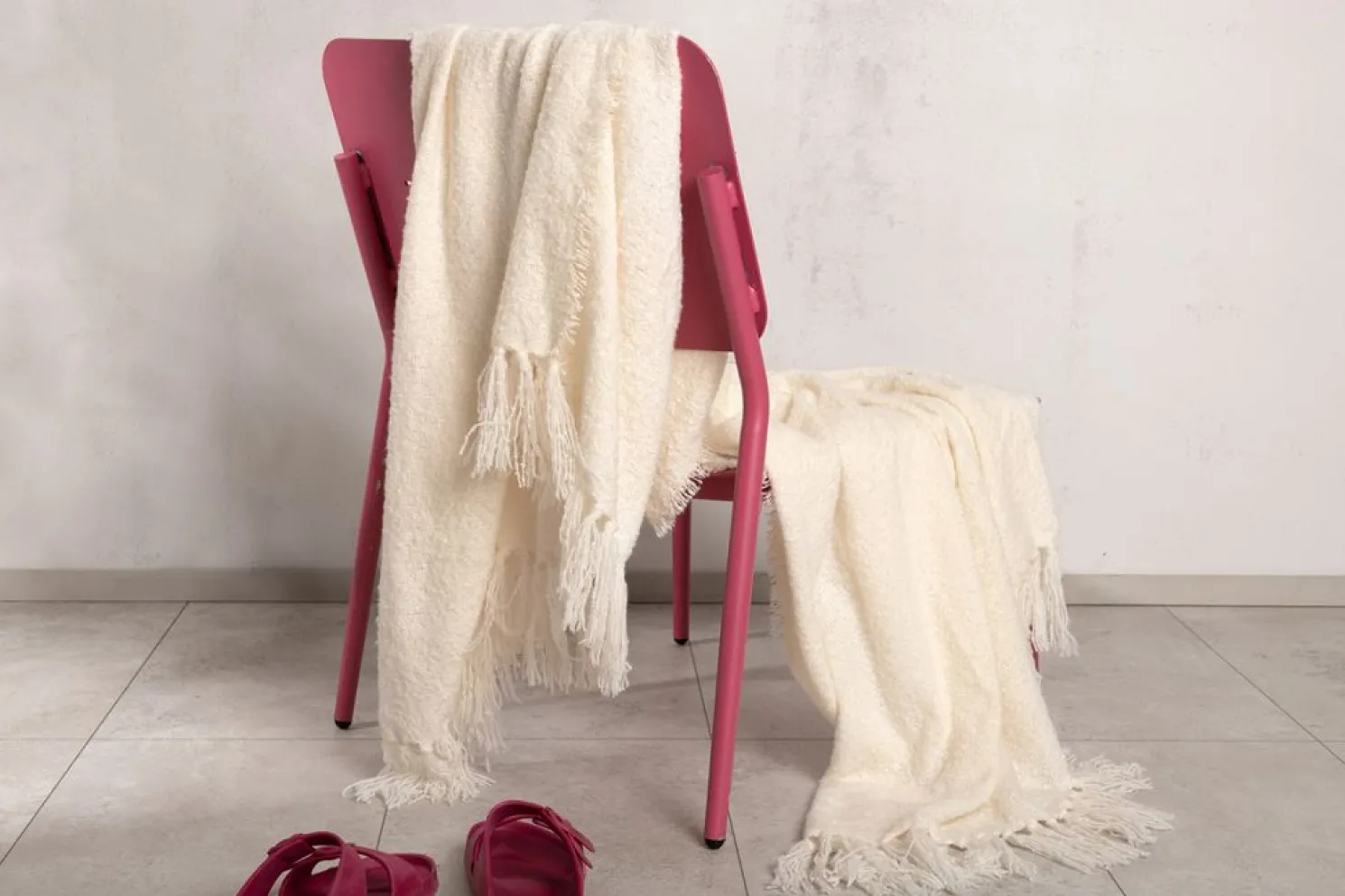 Venture Design Decke Stanly - 130x170 cm Weiß