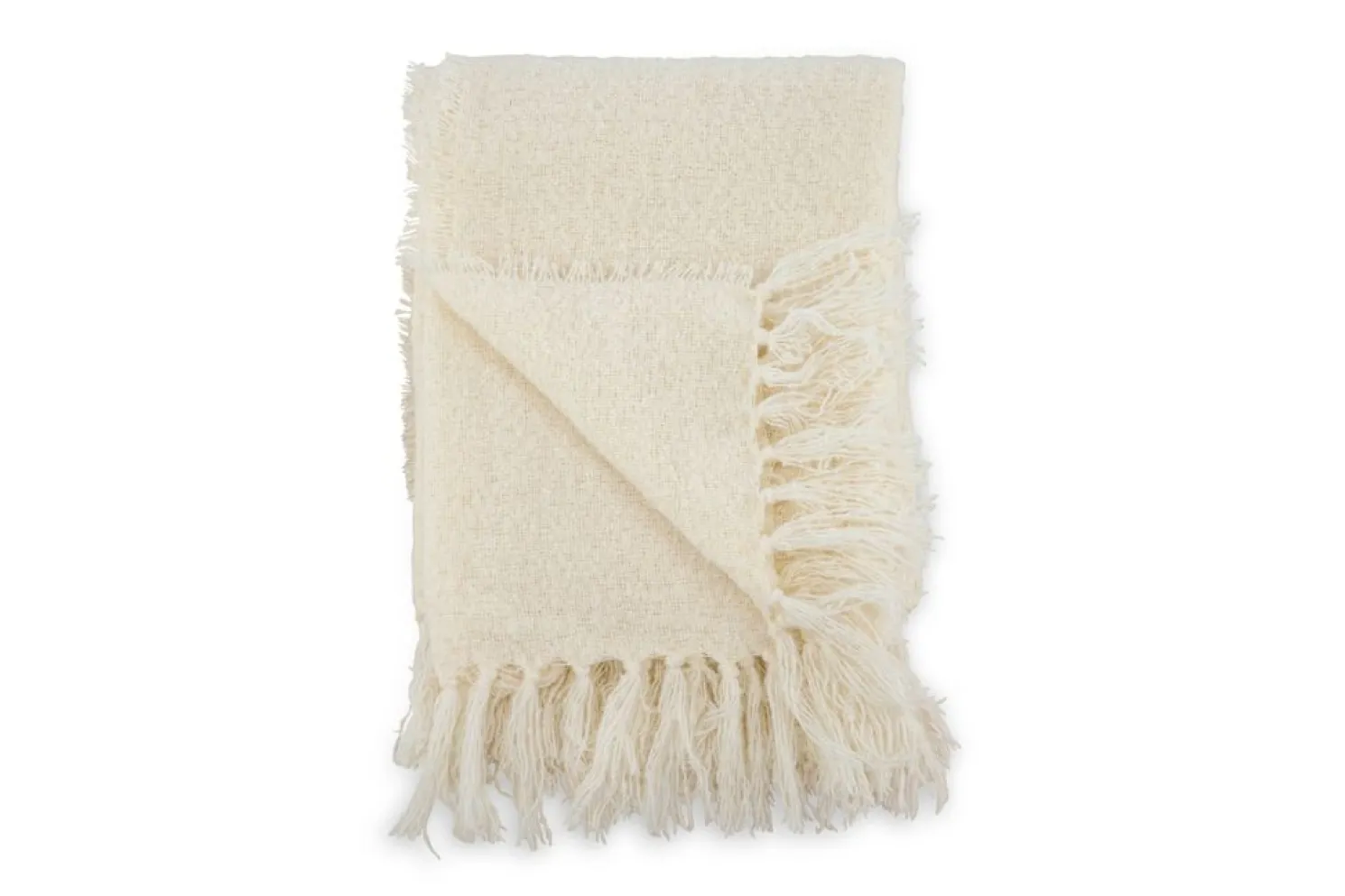 Venture Design Decke Stanly - 130x170 cm Weiß