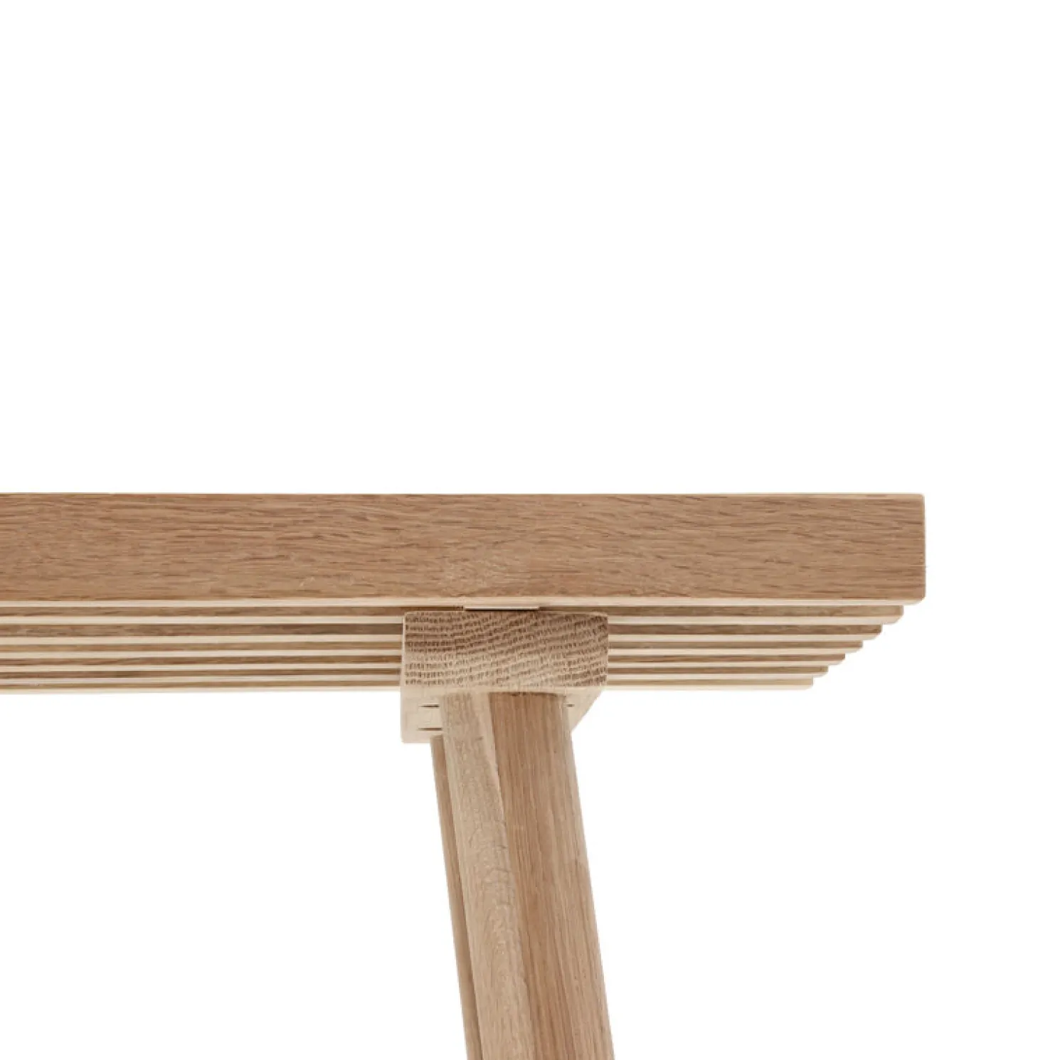 Villa Collection Bank white washed 90*30*45 cm Eiche