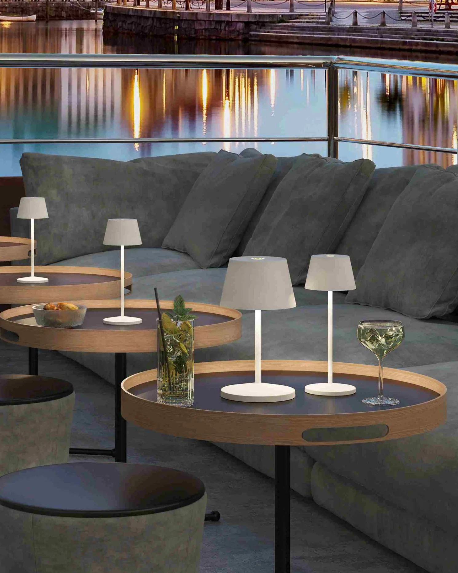 Villeroy & Boch NEAPEL MICRO - Akku-Tischleuchte weiß