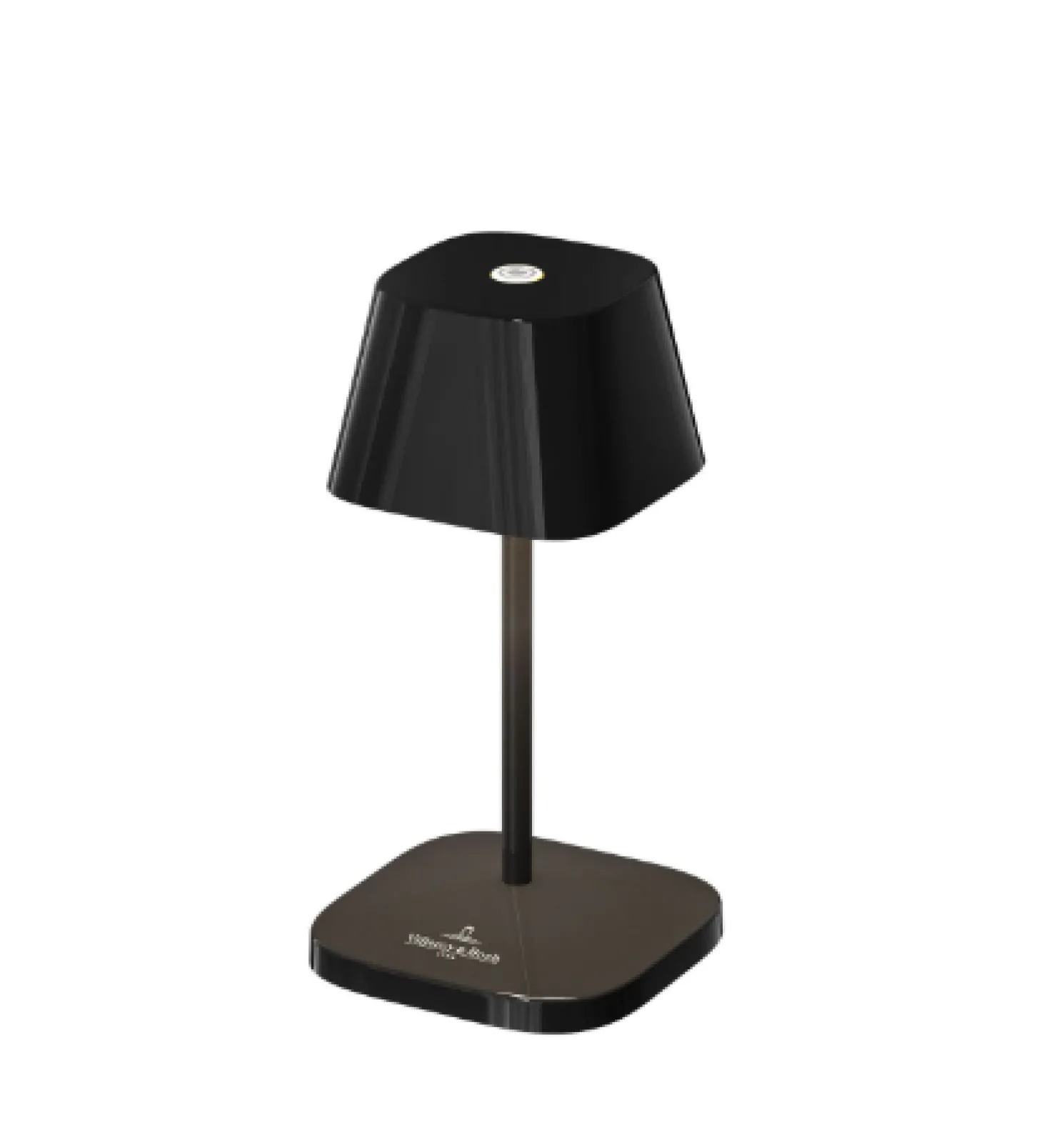 Villeroy & Boch NEAPEL NANO kompakte Akku-Tischleuchte - In- und Outdoor schwarz ceramic
