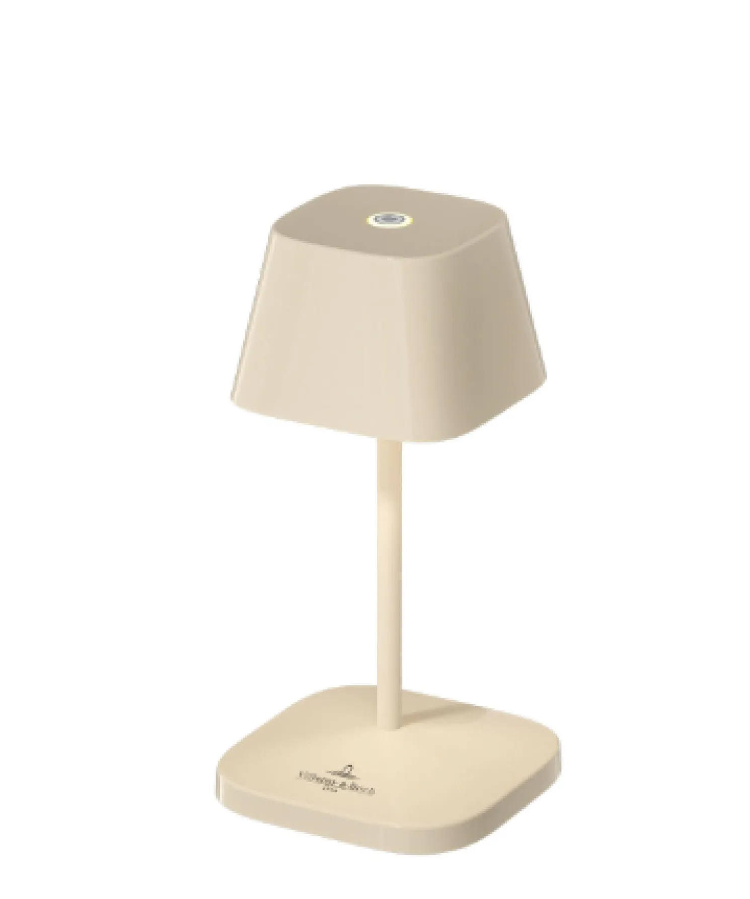 Villeroy & Boch NEAPEL NANO kompakte Akku-Tischleuchte - In- und Outdoor schwarz ceramic