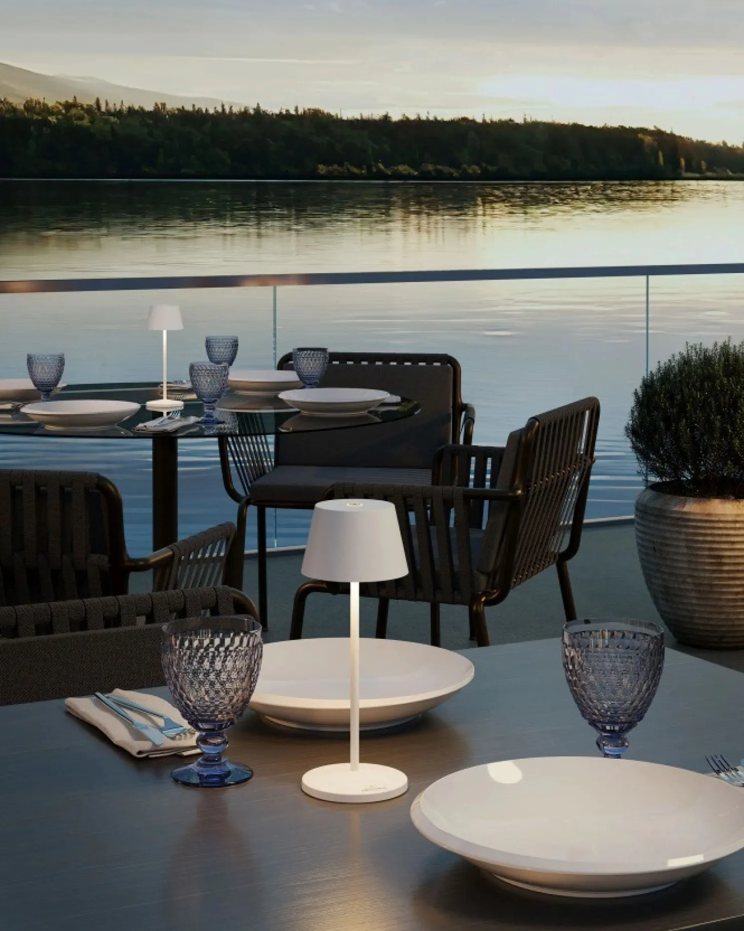 Villeroy & Boch SEOUL MICRO - Akku-Tischleuchte weiß