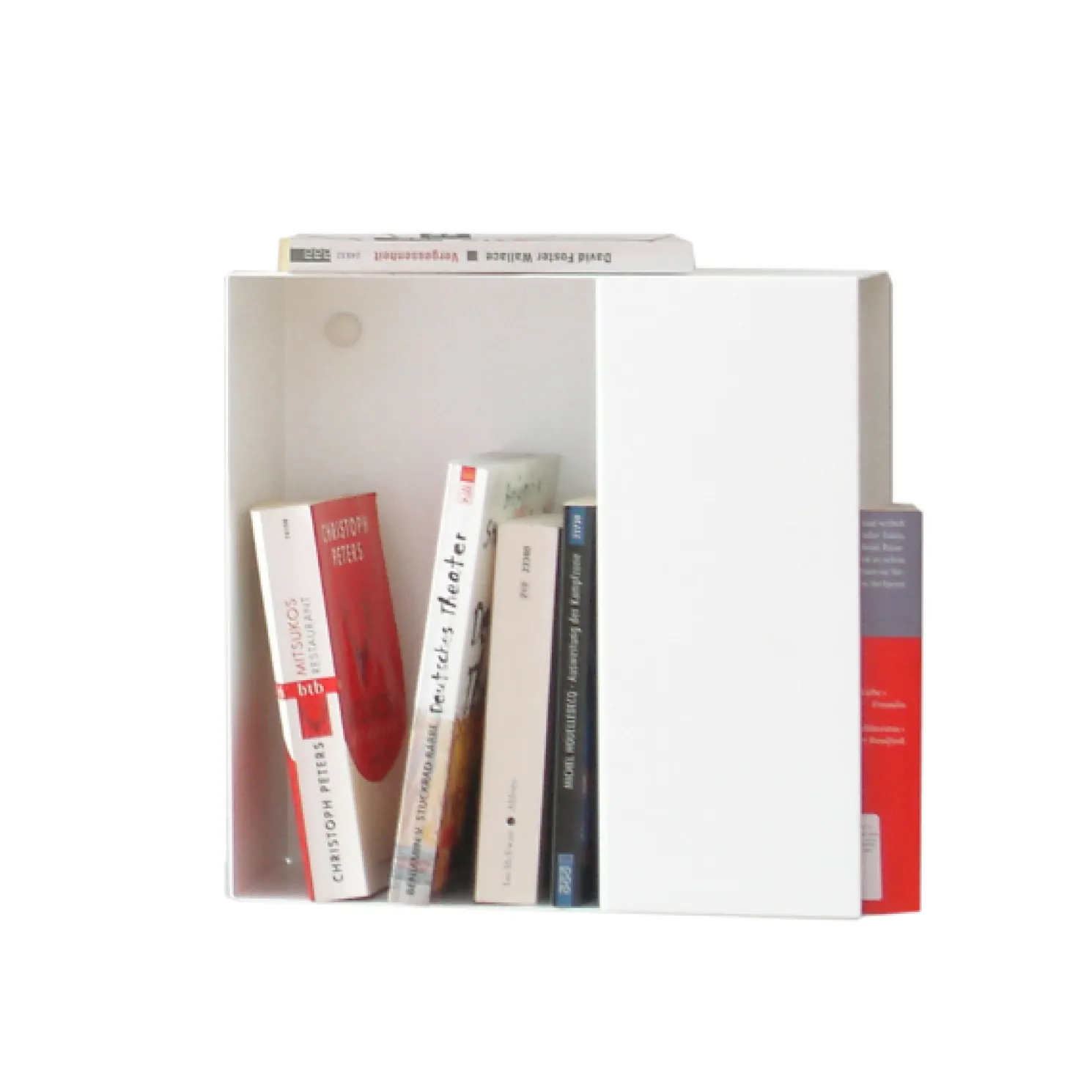 vonbox BOX S Wandregal für Bücher