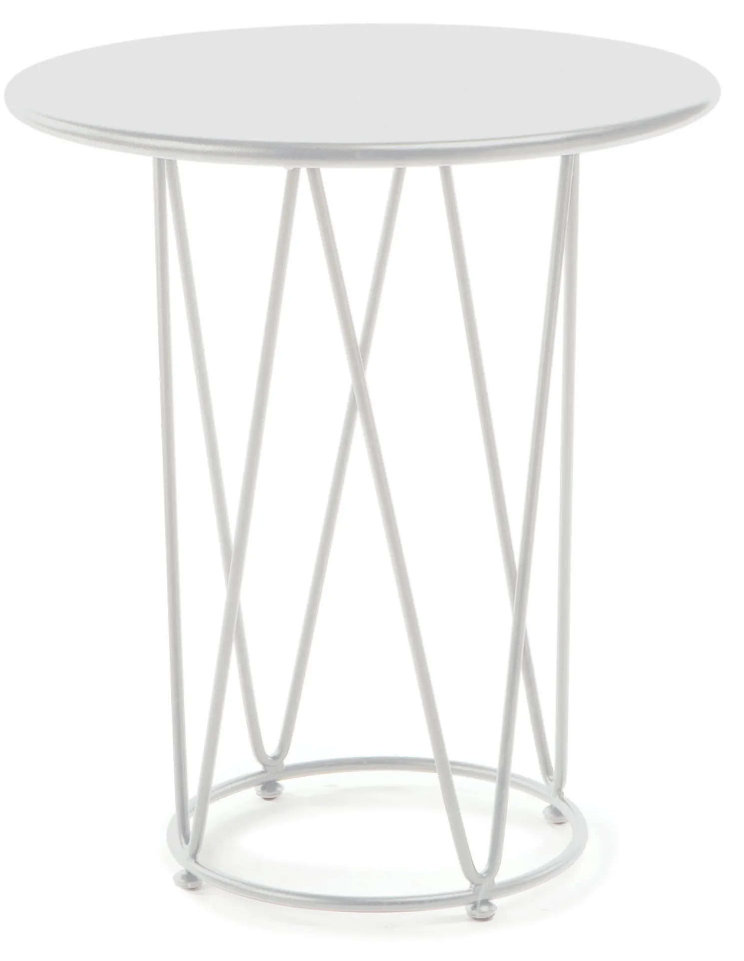 vermobil Tisch Daisy Ø 65 cm, Höhe 75 cm weiß