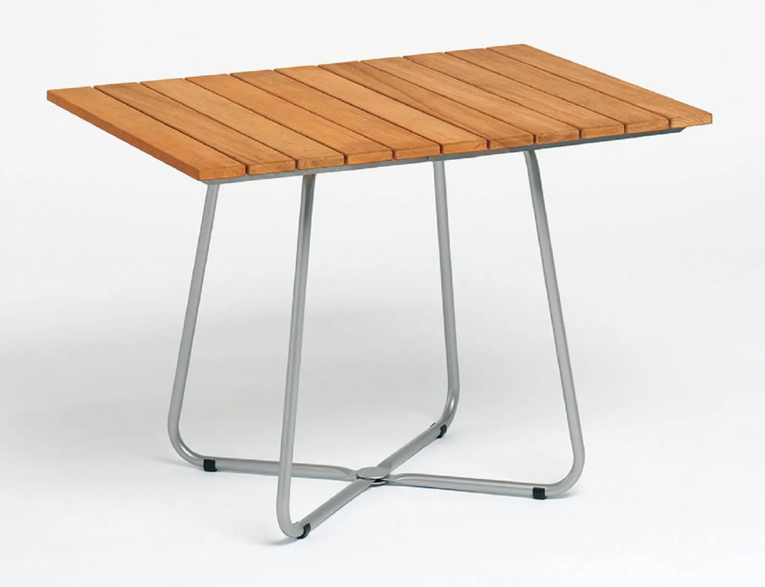 Weishäupl Balkontisch klappbar 100x70 cm mit Teak-Belattung "Balcony"