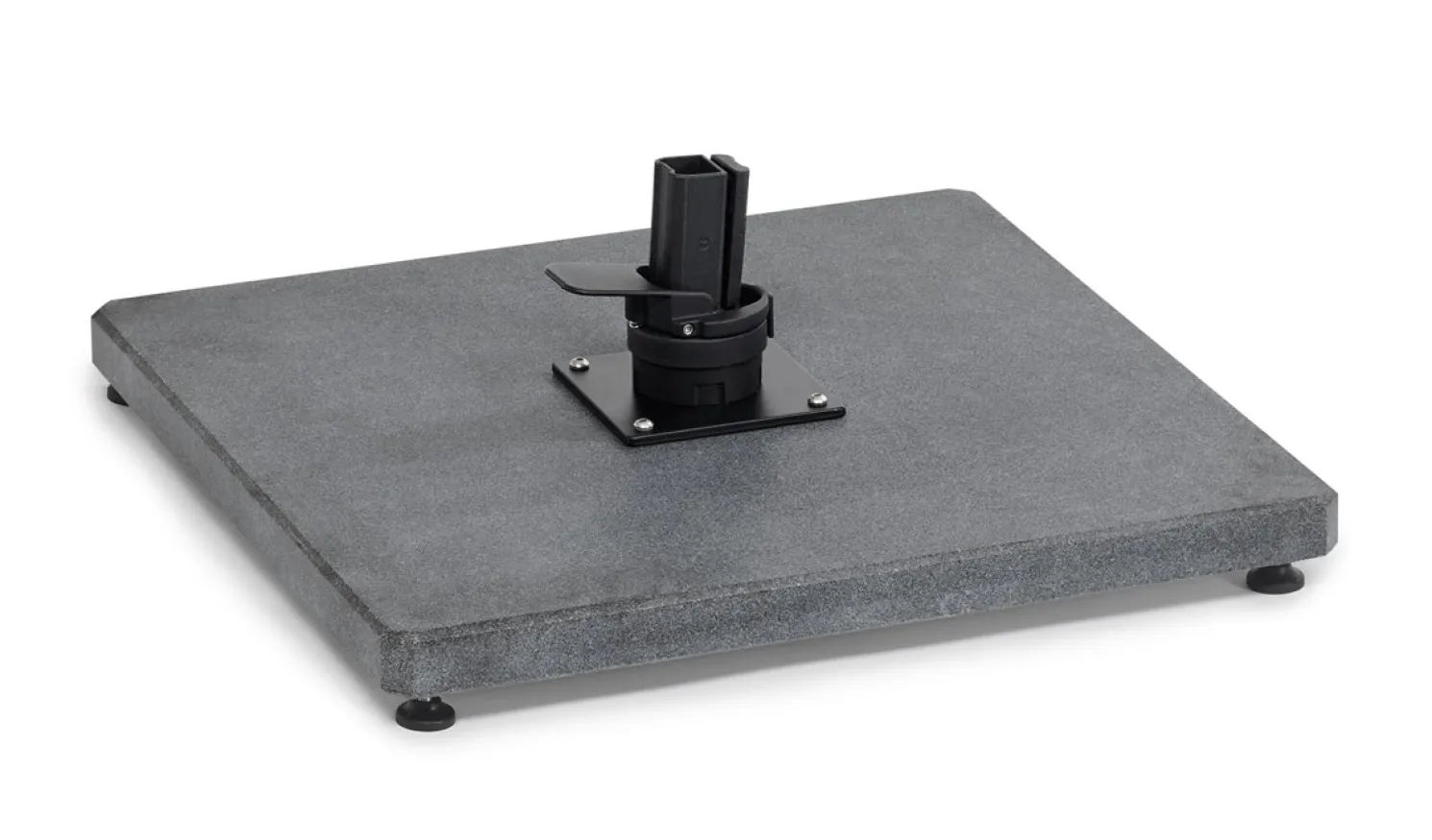 Weishäupl Sonnenschirmständer Granit 125kg quadratisch für Freiarmschirm