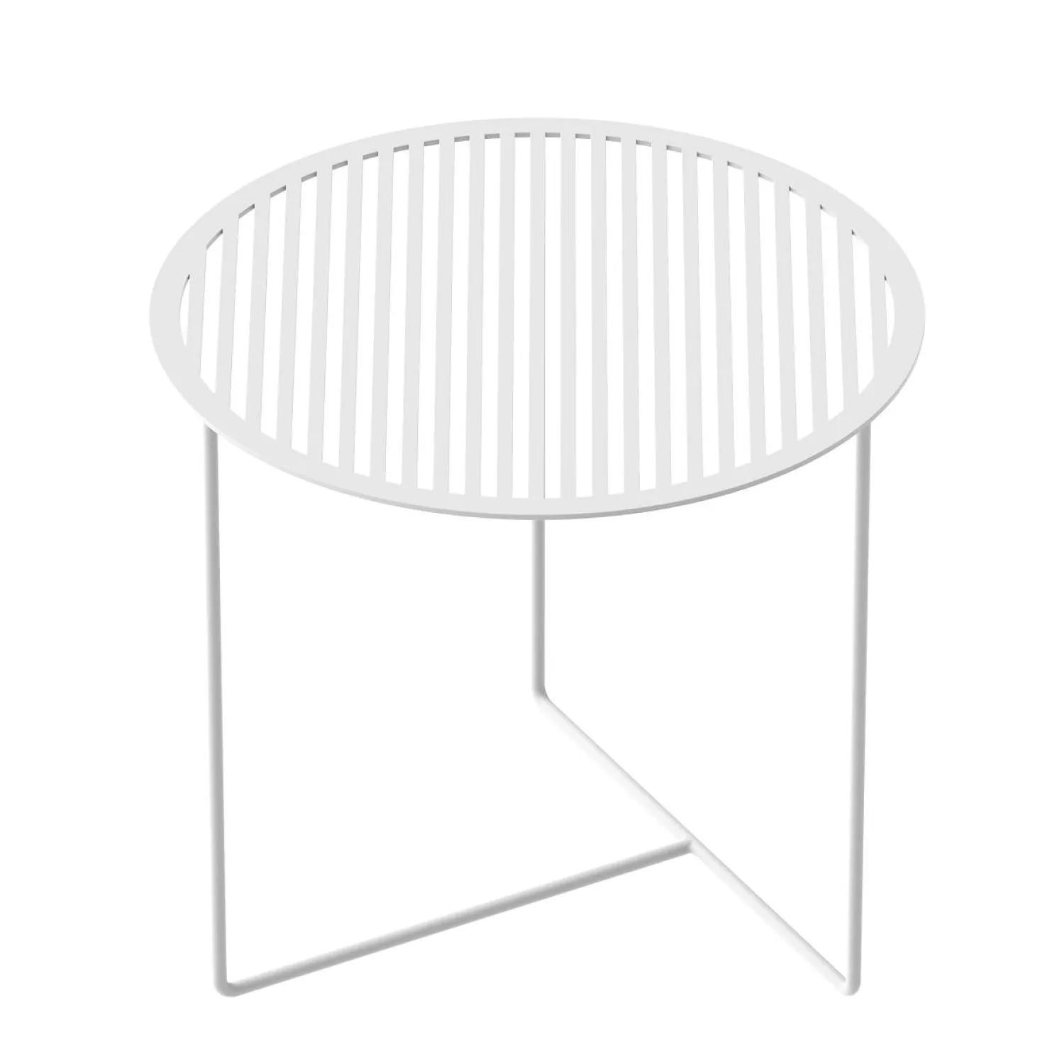 weld & co Beistelltisch Grid 01 weiß