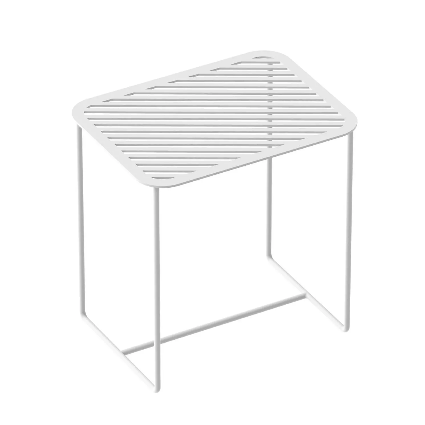 weld & co Beistelltisch Grid 02 weiß