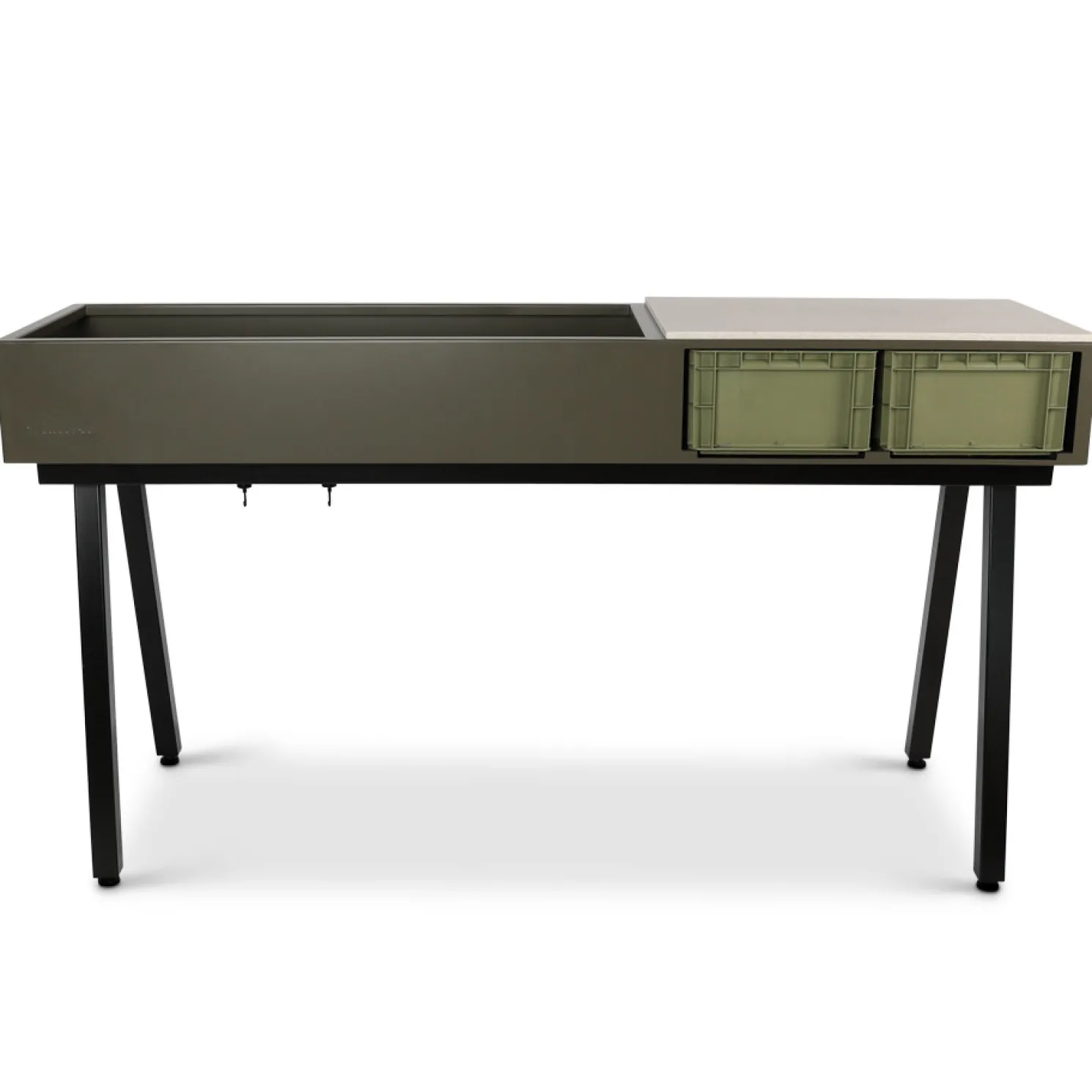 Weltevree Gardenworks Station - Pflanzstation mit Pflanzgefäßen