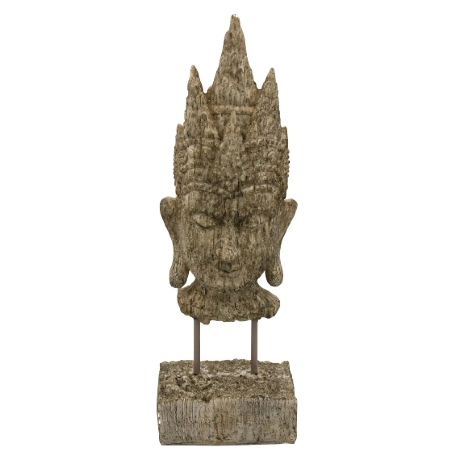 Werner Voß Buddha-Büste, antik braun