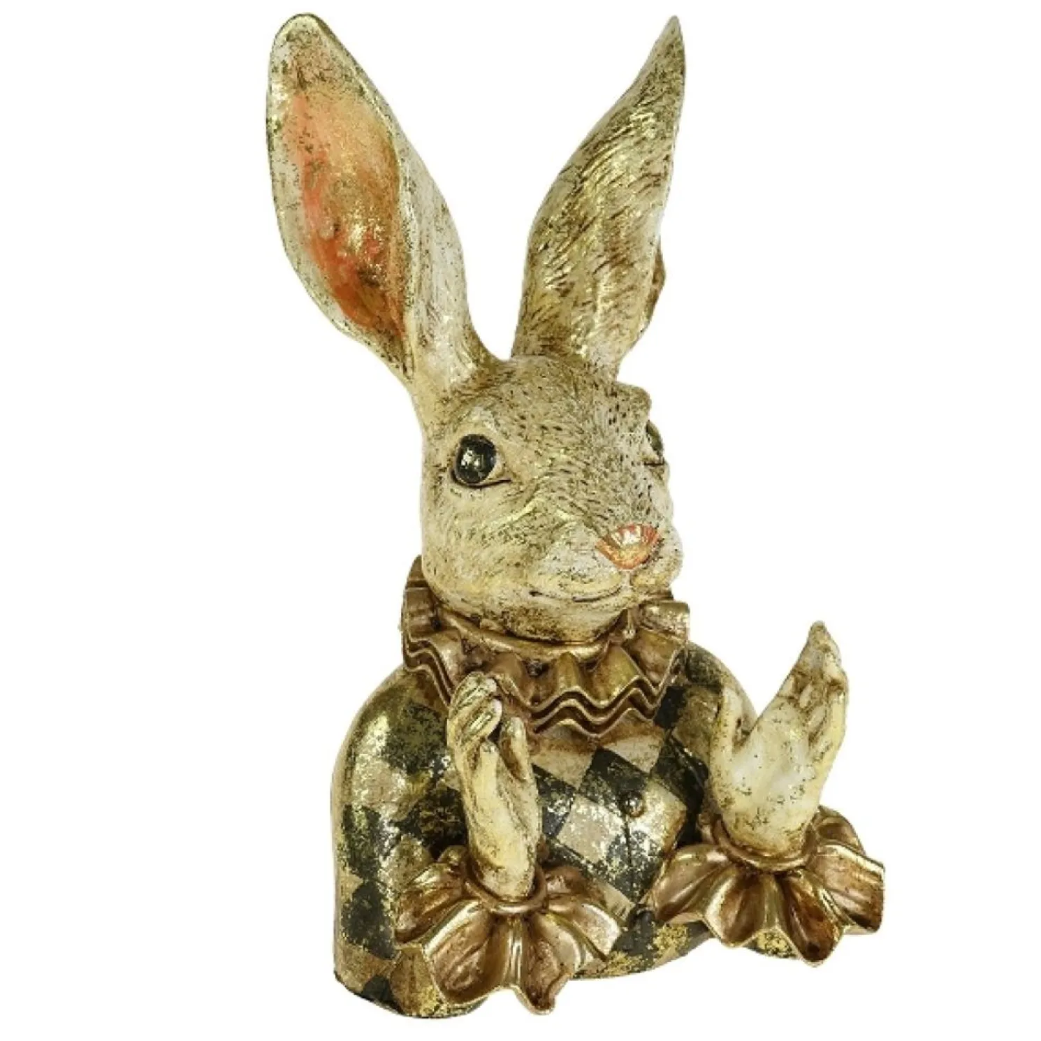 Werner Voß Hasenbüste Henrilein, creme/gold/schwarz