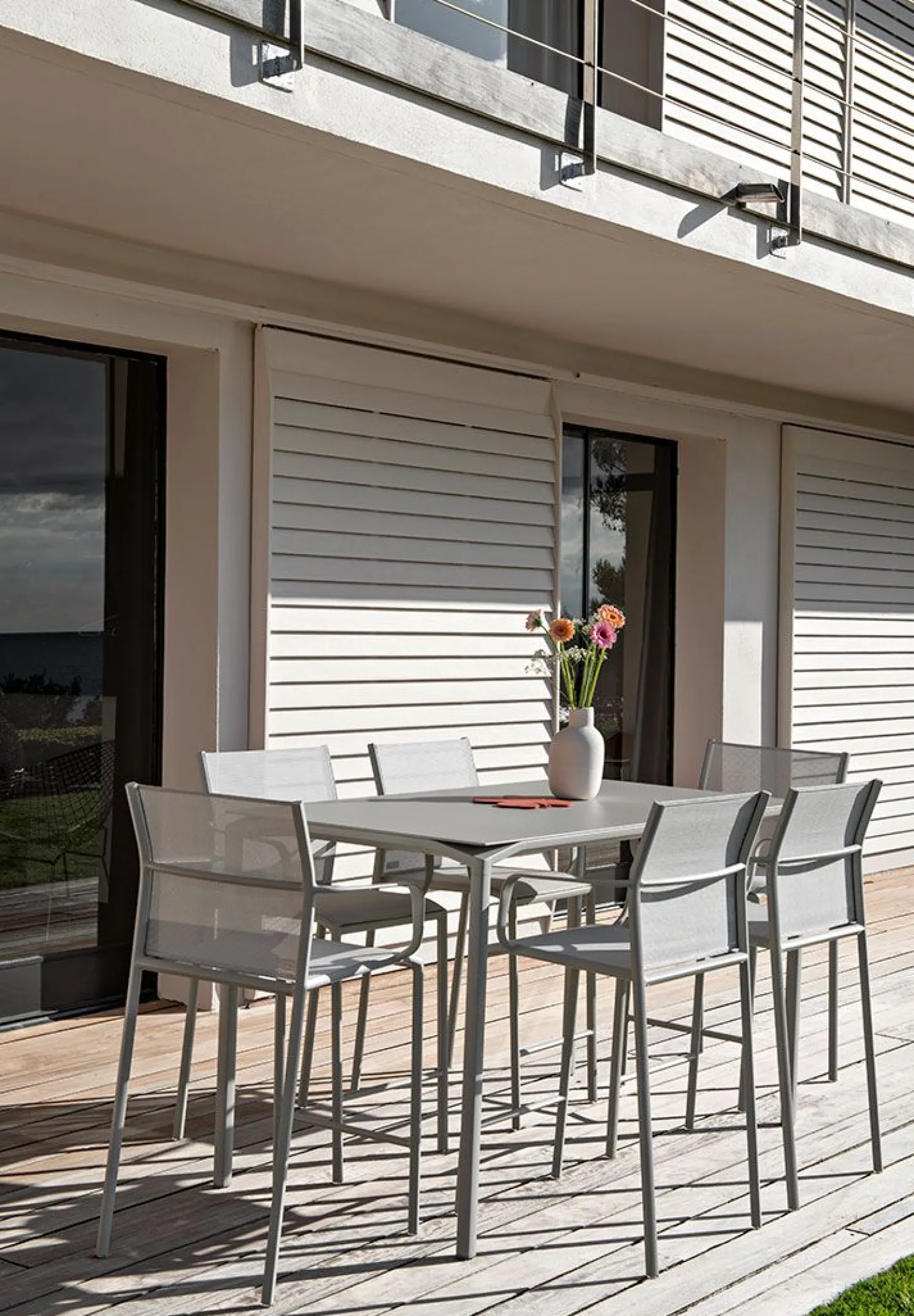 Fermob Calvi Tisch 195x95 Chili