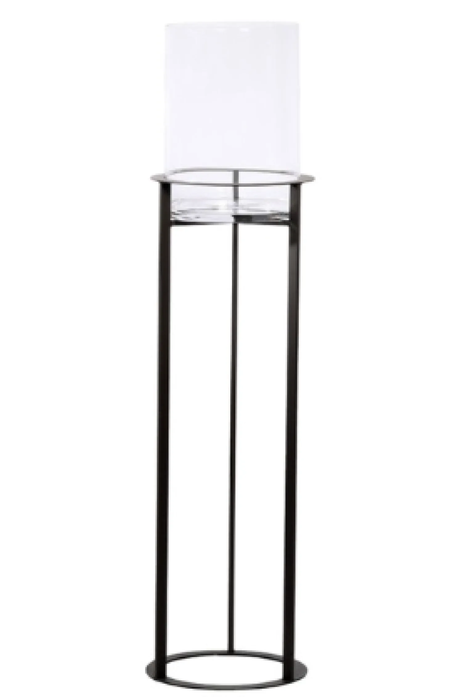 WMG Bodenleuchter aus Eisen Lumos Höhe 120 cm