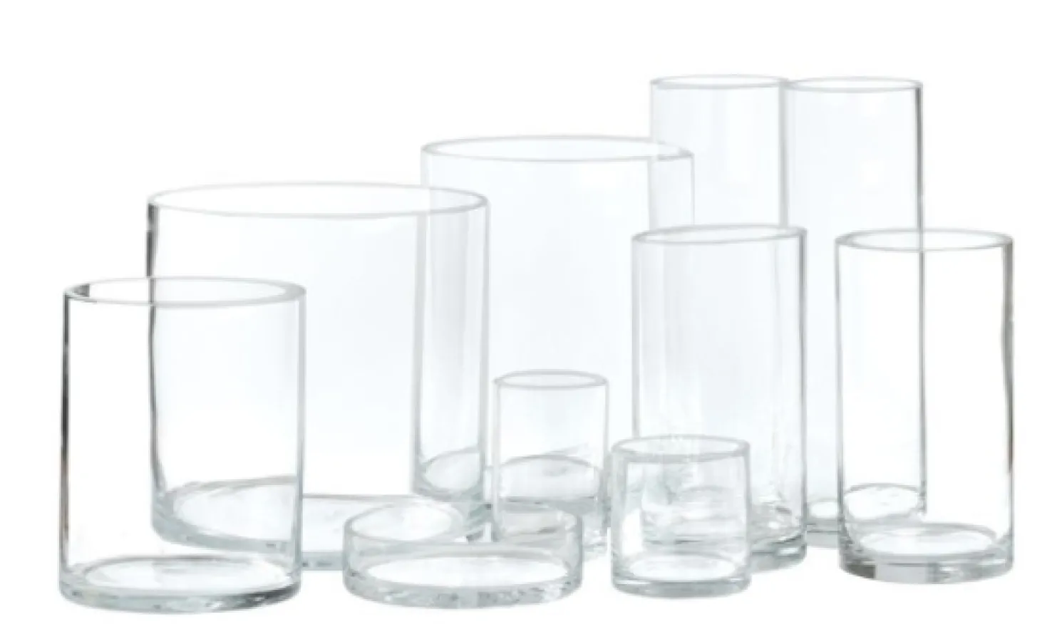 WMG Glaszylinder h 40cm,d 20cm