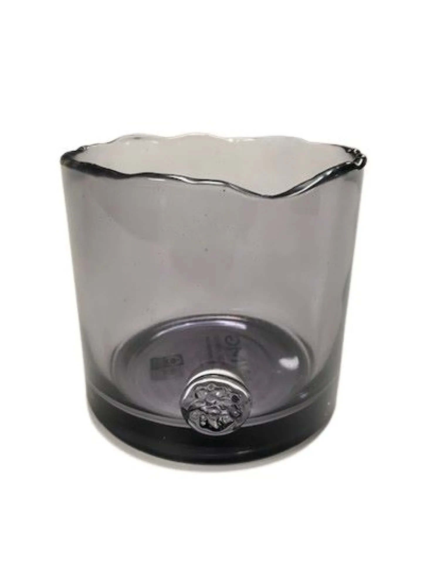 WMG Glaszylinder Organic Smoke - H: 7 cm / Ø 7 cm
