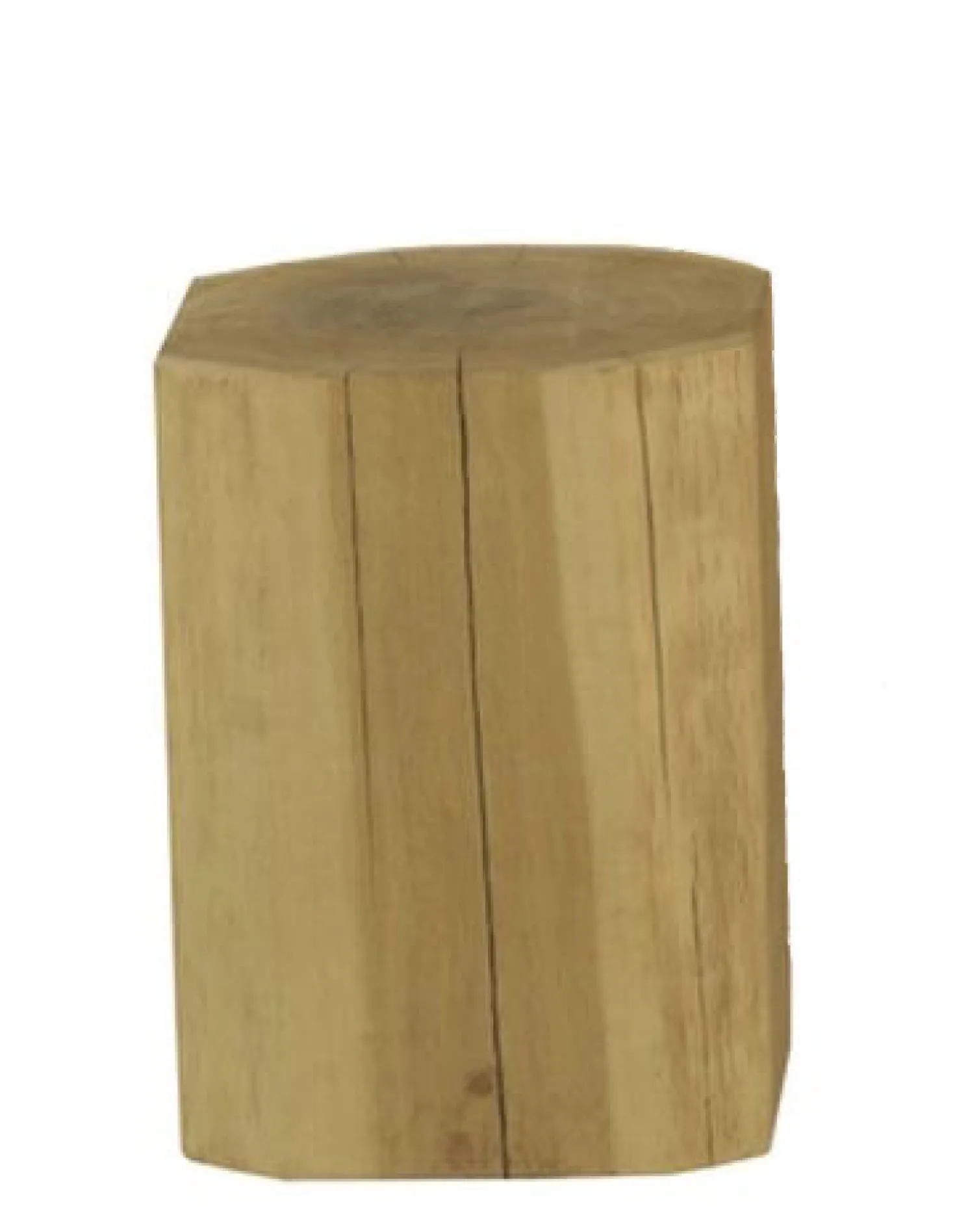 WMG Holz Hocker Eiche H 40 cm 30x30 cm