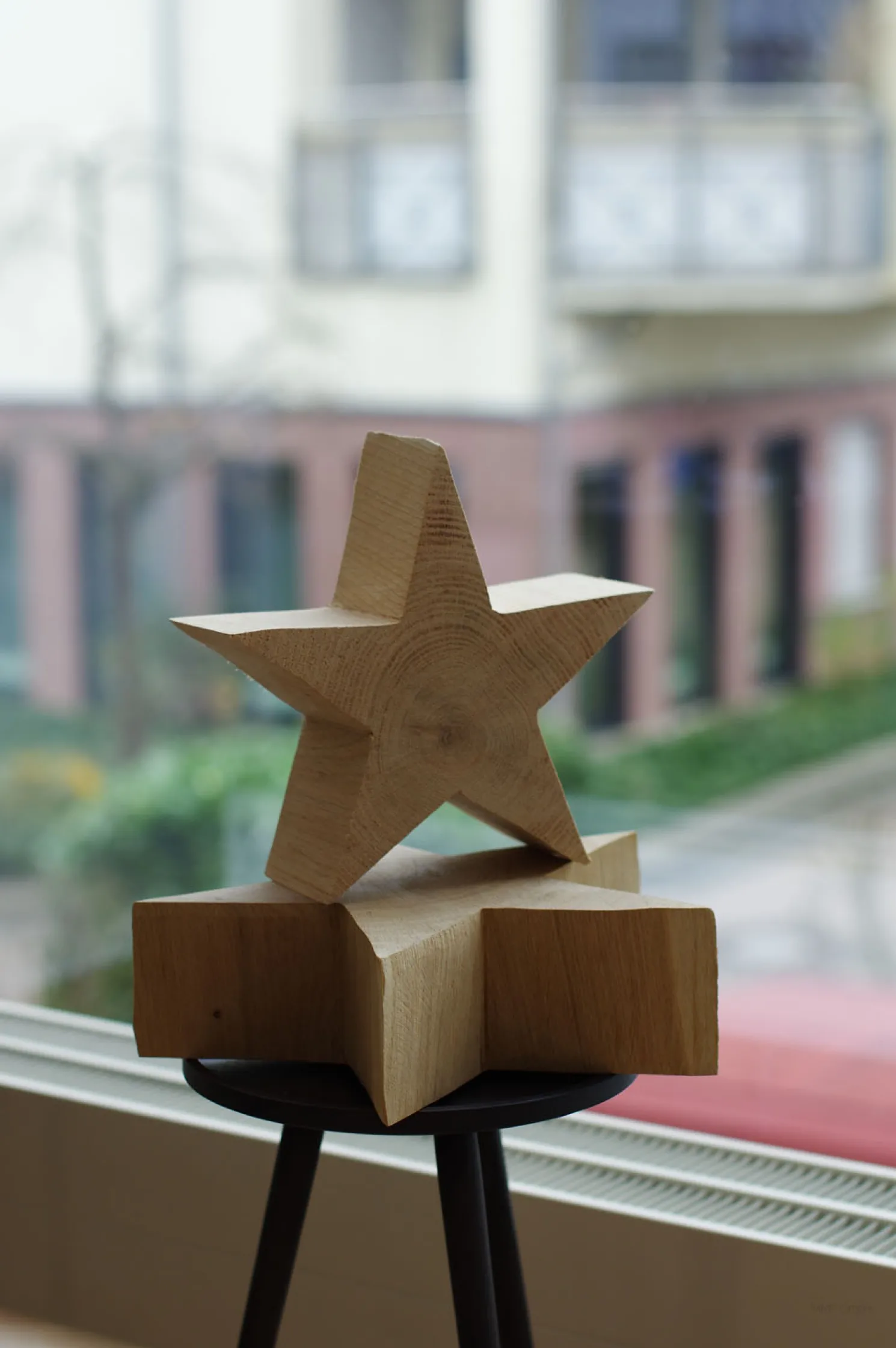 WMG Holz-Stern Marius Pappelholz, 20 cm