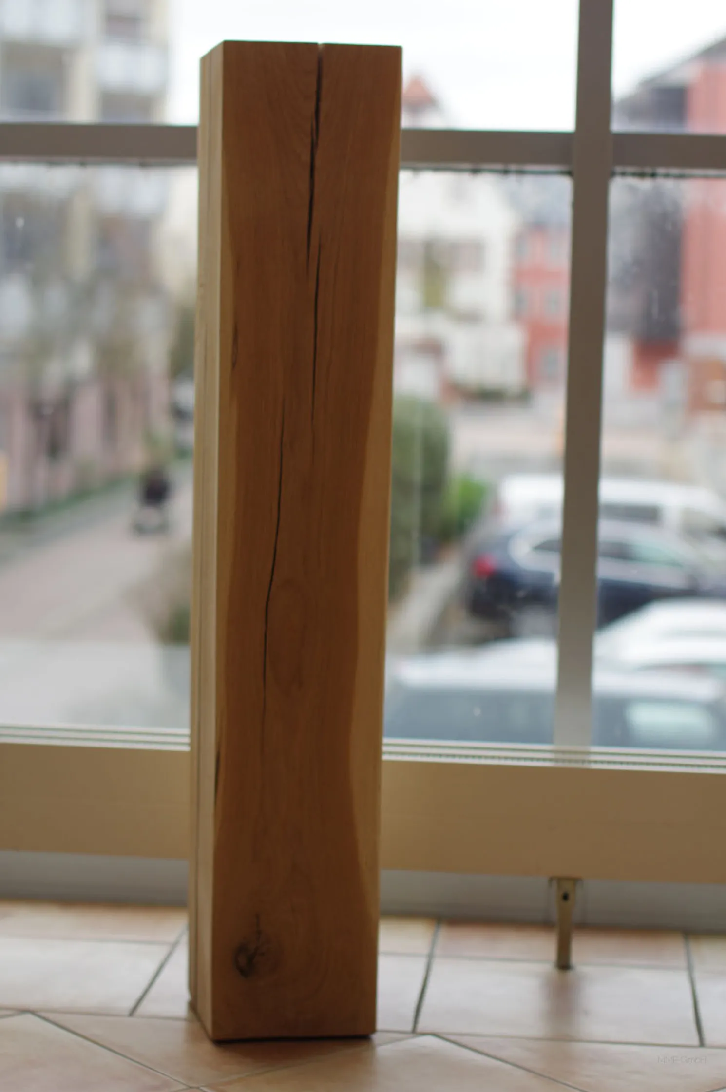 WMG Holz-Säule Eiche natur 20x20x110cm