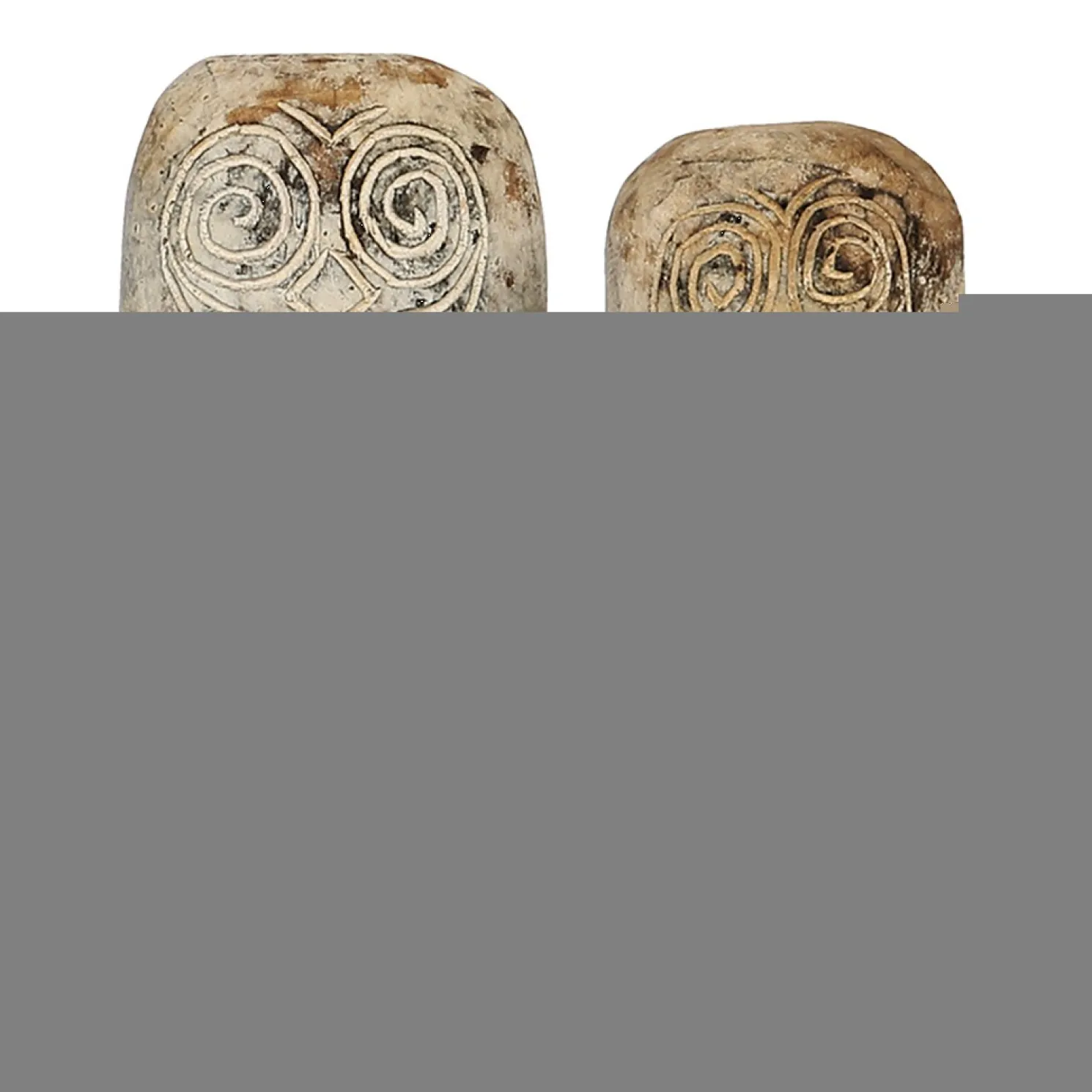 WMG Maske Stein auf Ständer Papua H 30 cm