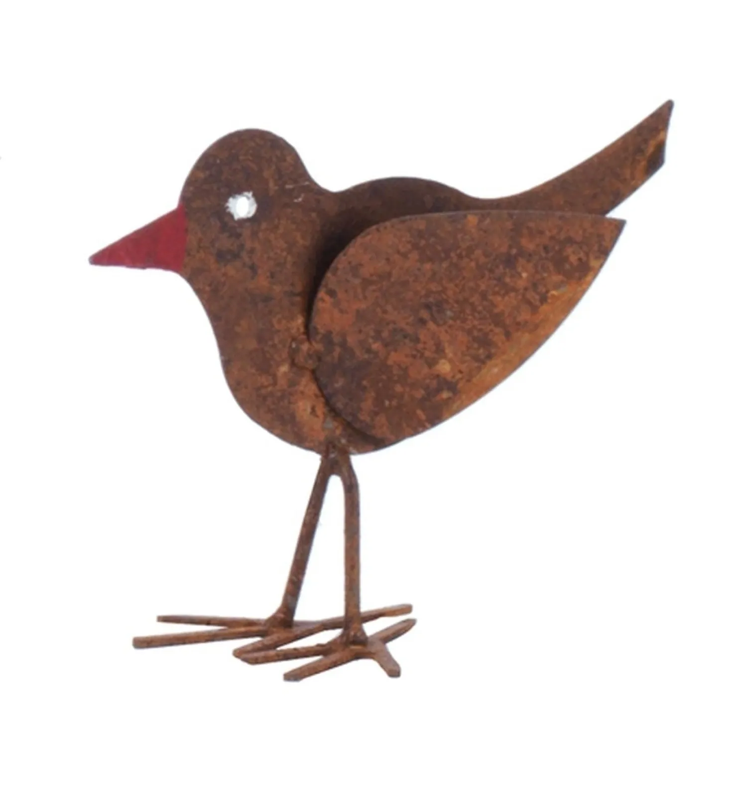 WMG Vogel aus Eisen mit Edelrost