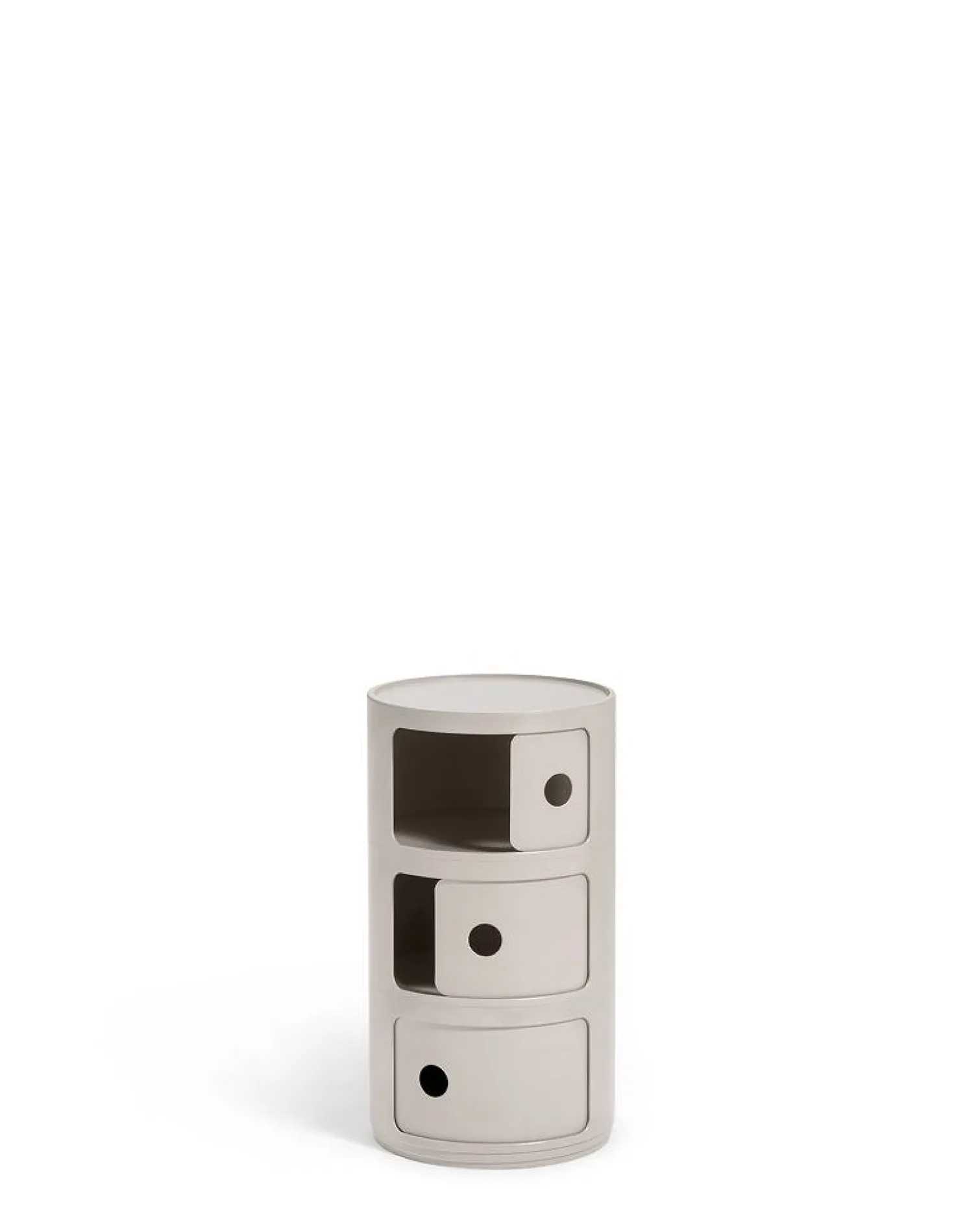 Kartell Componibili Bio Container cremefarben