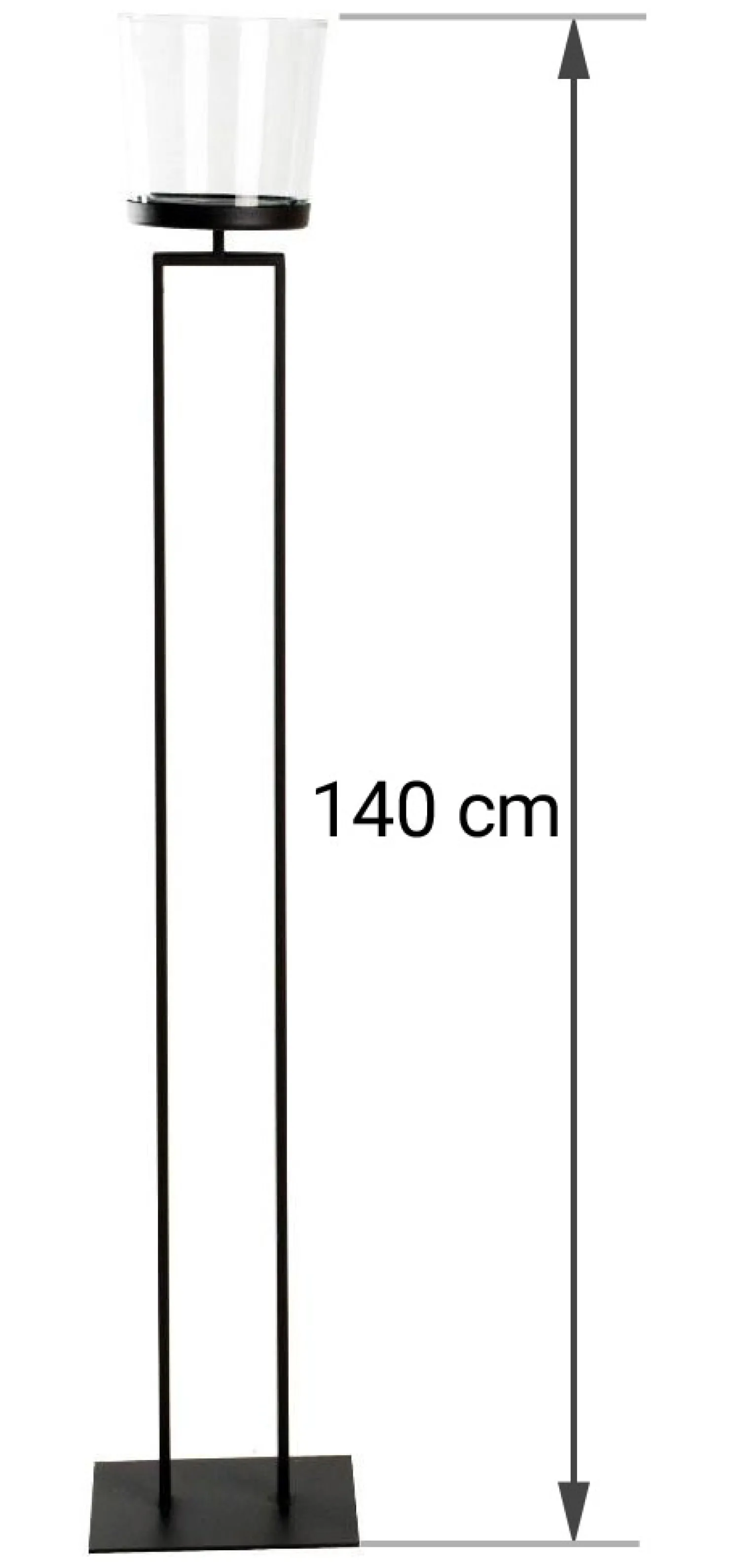 WMG Eisen-Windlicht Ludowik