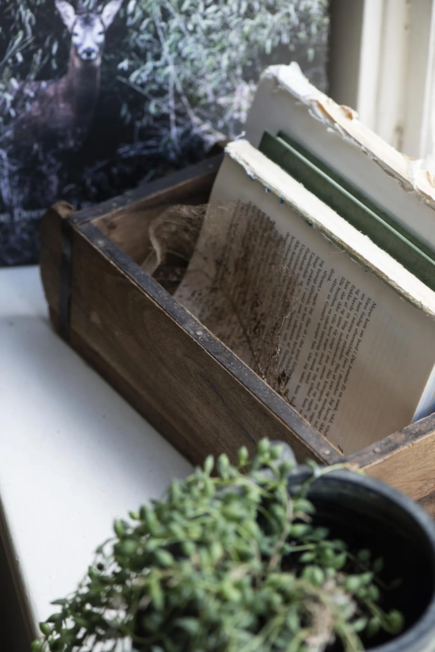 IB laursen Ziegelform helles Holz Unikat